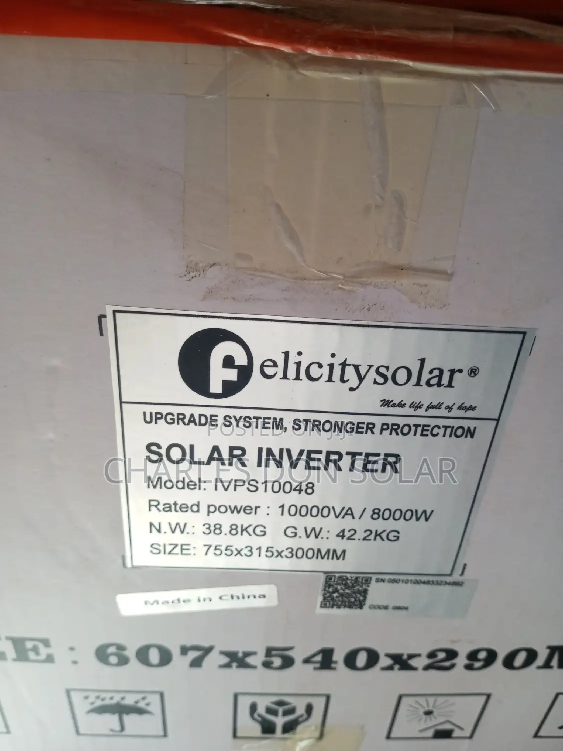 Felicity Inverter 10kva 48v Non Hybrid