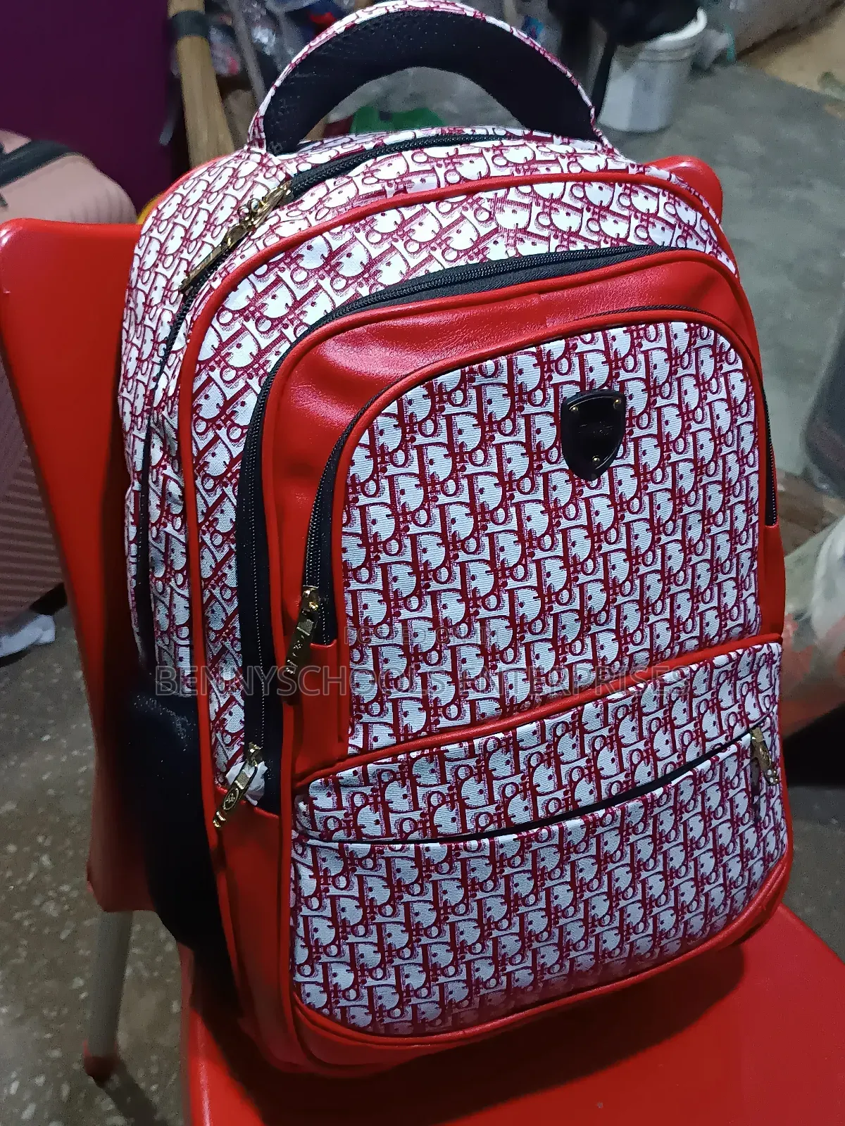 Lankaidin Leather Backpack and Laptop Bag