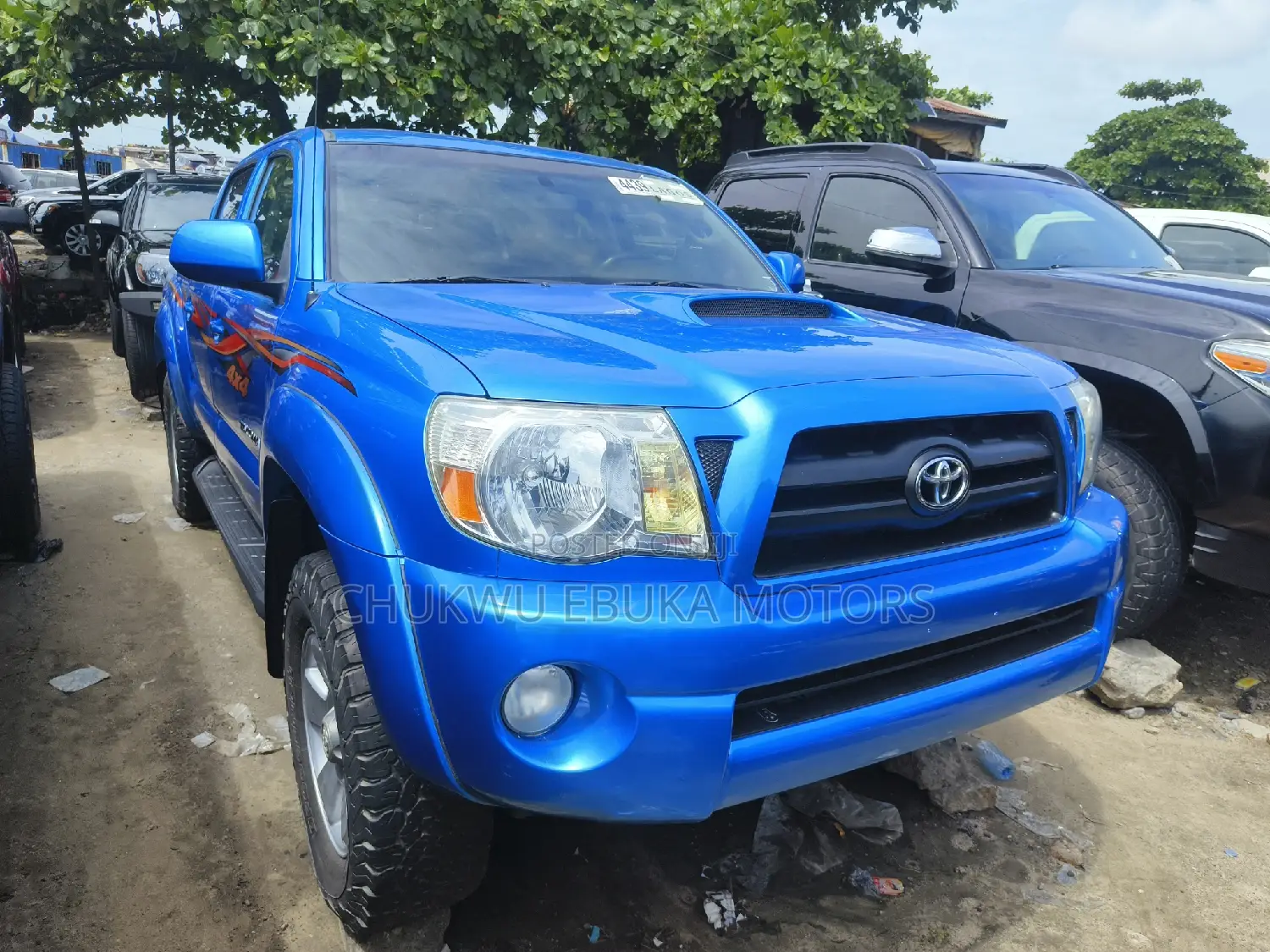 Toyota Tacoma 4x4 Double Cab 2008 Blue