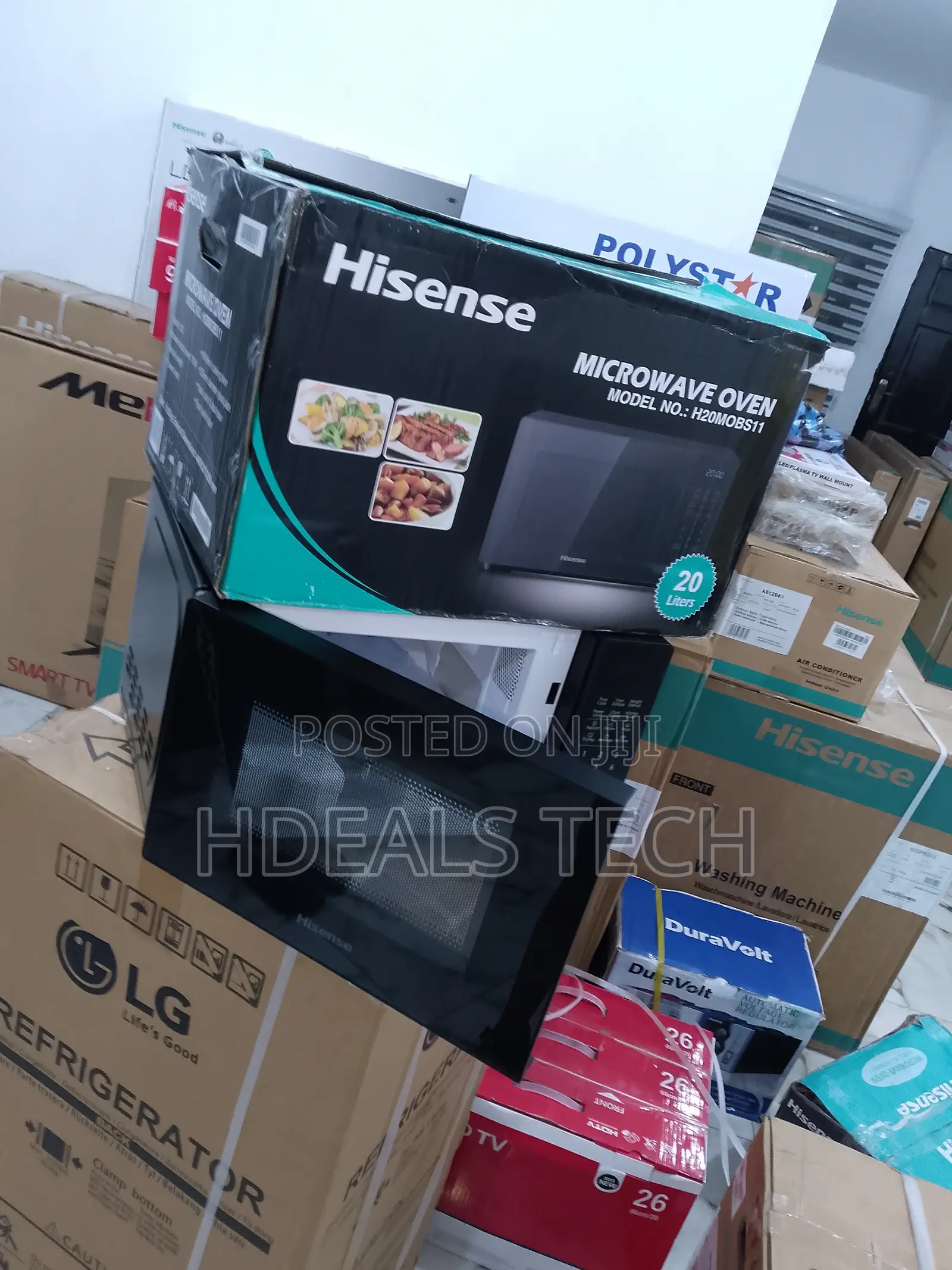 Hisense Black > Digital > 20 L Microwaves