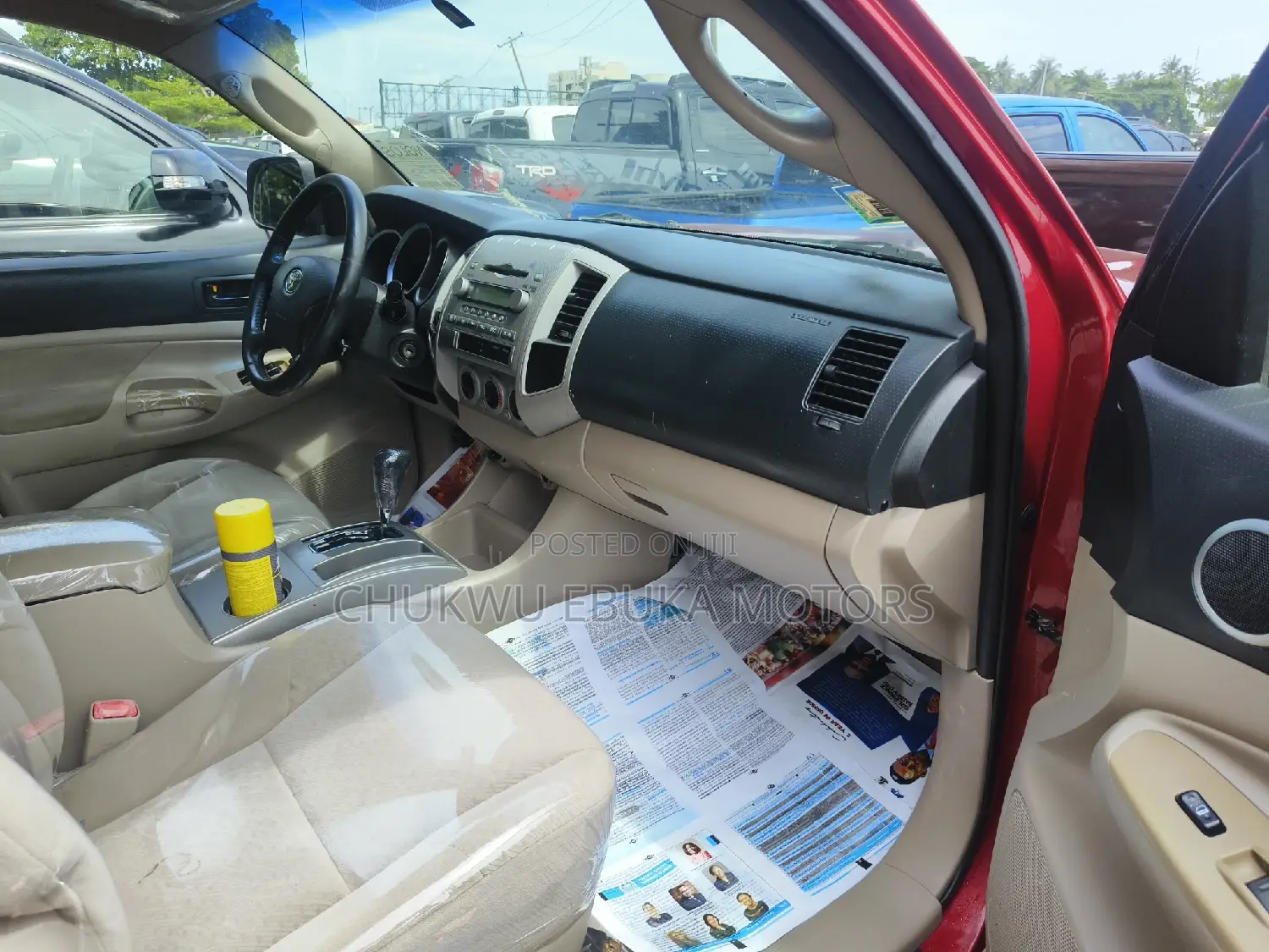 Toyota Tacoma 4x4 Double Cab 2008 Red