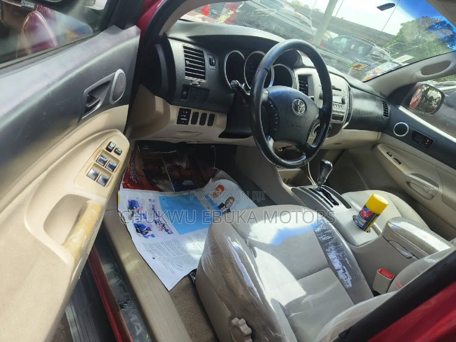 Toyota Tacoma 4x4 Double Cab 2008 Red