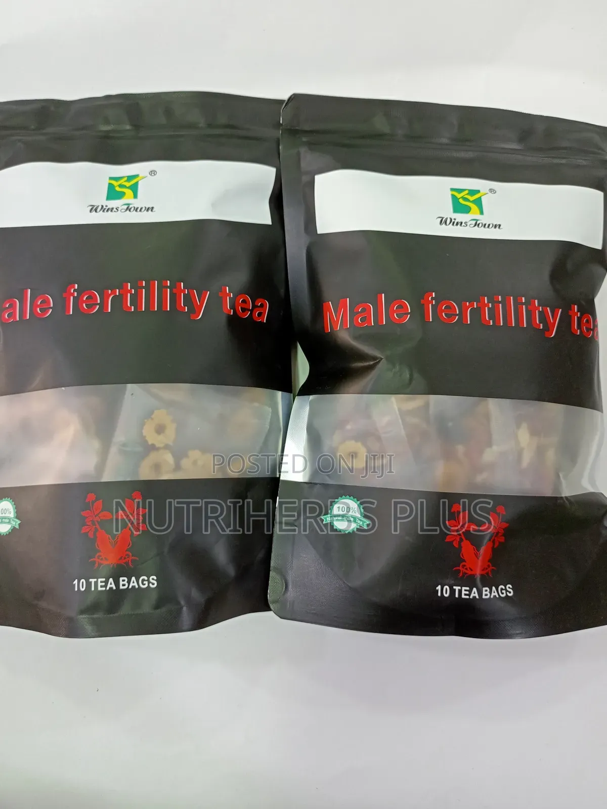 Wins Town Male Fertility Tea: Boost Sperm, Libido to 100%
