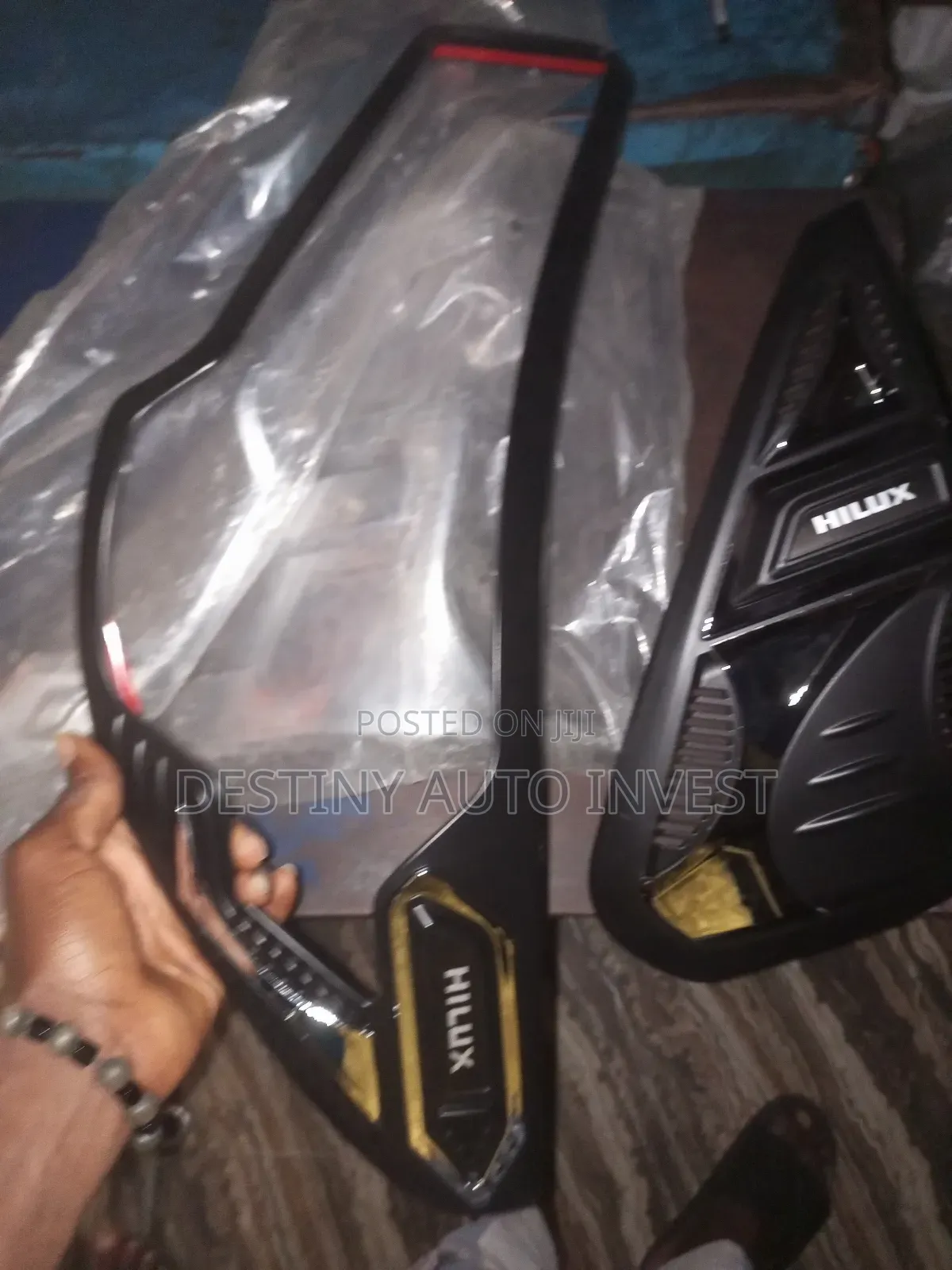 Headlamp and Rear Light Chrome for 2022 Hilux