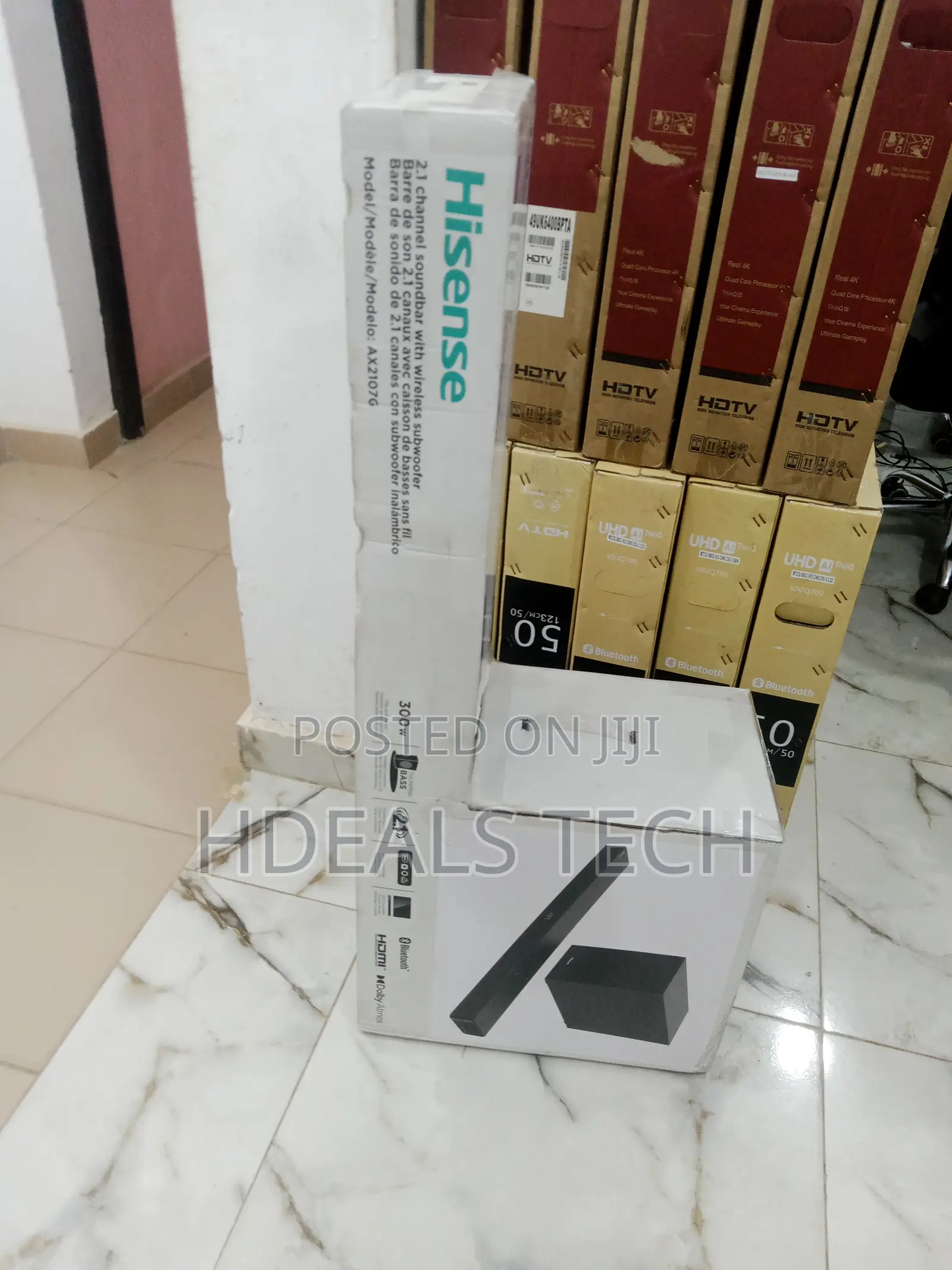 Hisense 300W Dolby Atmos Sound Bar, 2.1 Ch | AUD 2107G
