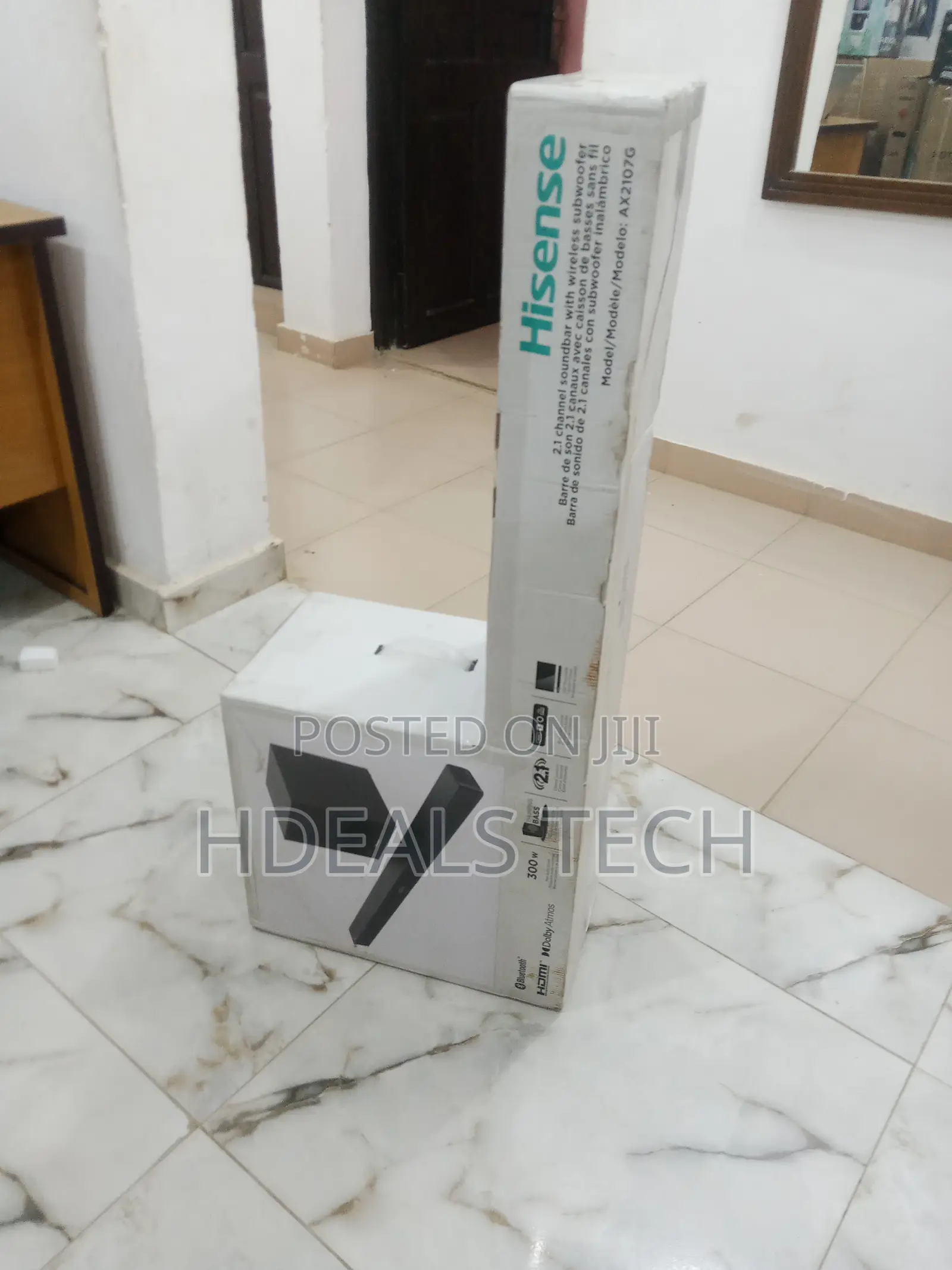 Hisense Sound Bar - 2.1 Channel, 300 Watts,Bluetooth 