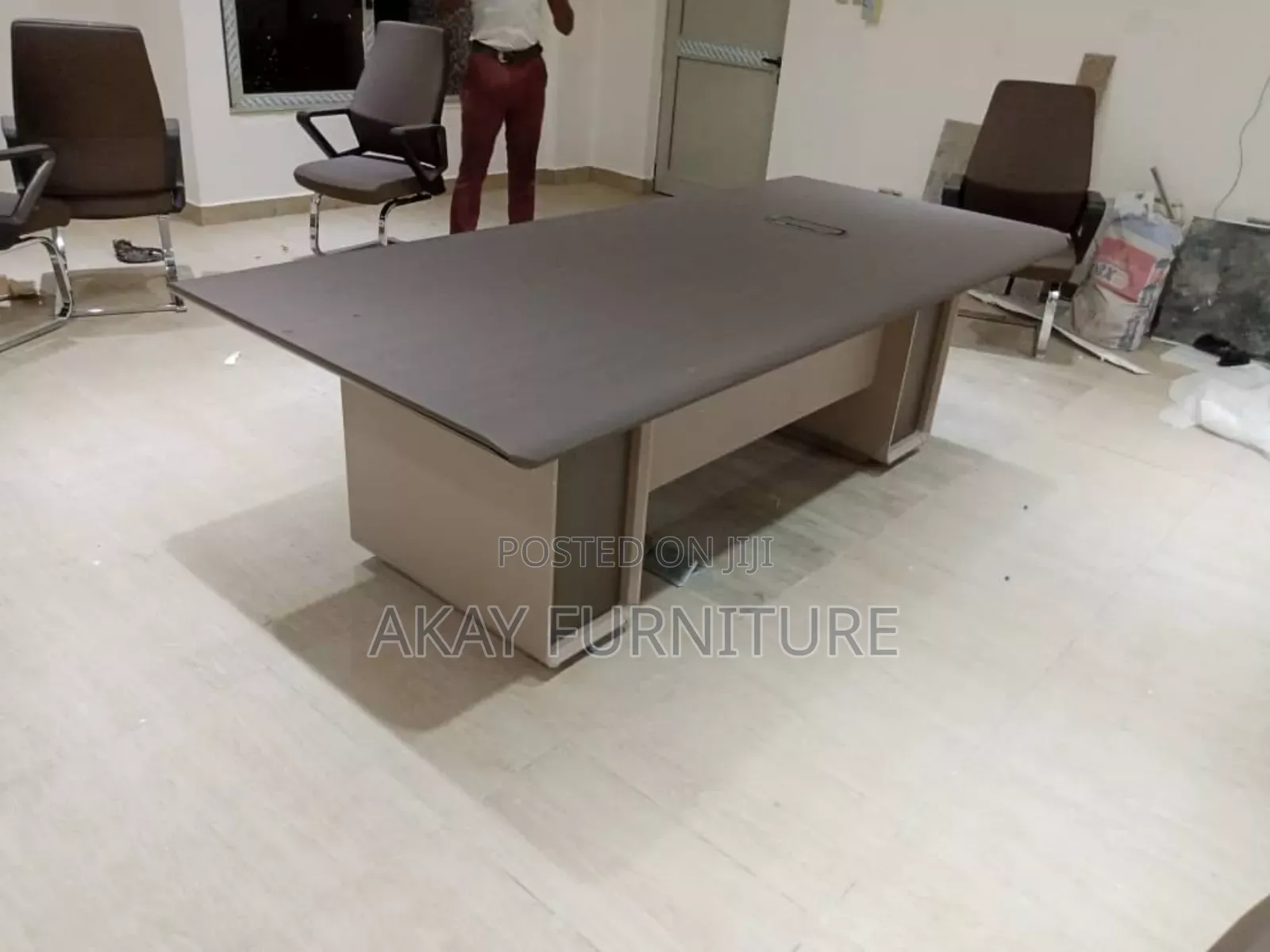 Conference Table for 8 Size Is 2.4 Meters