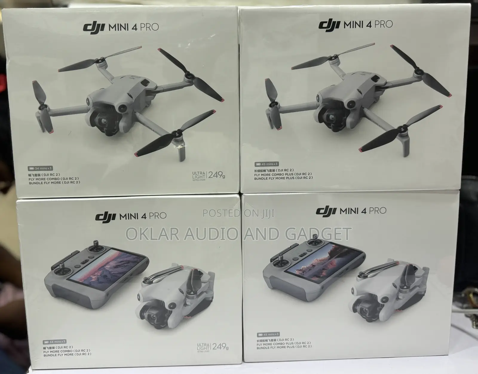 Dji Mini 4 Pro Flymore Combo Plus With Rc2 Screen