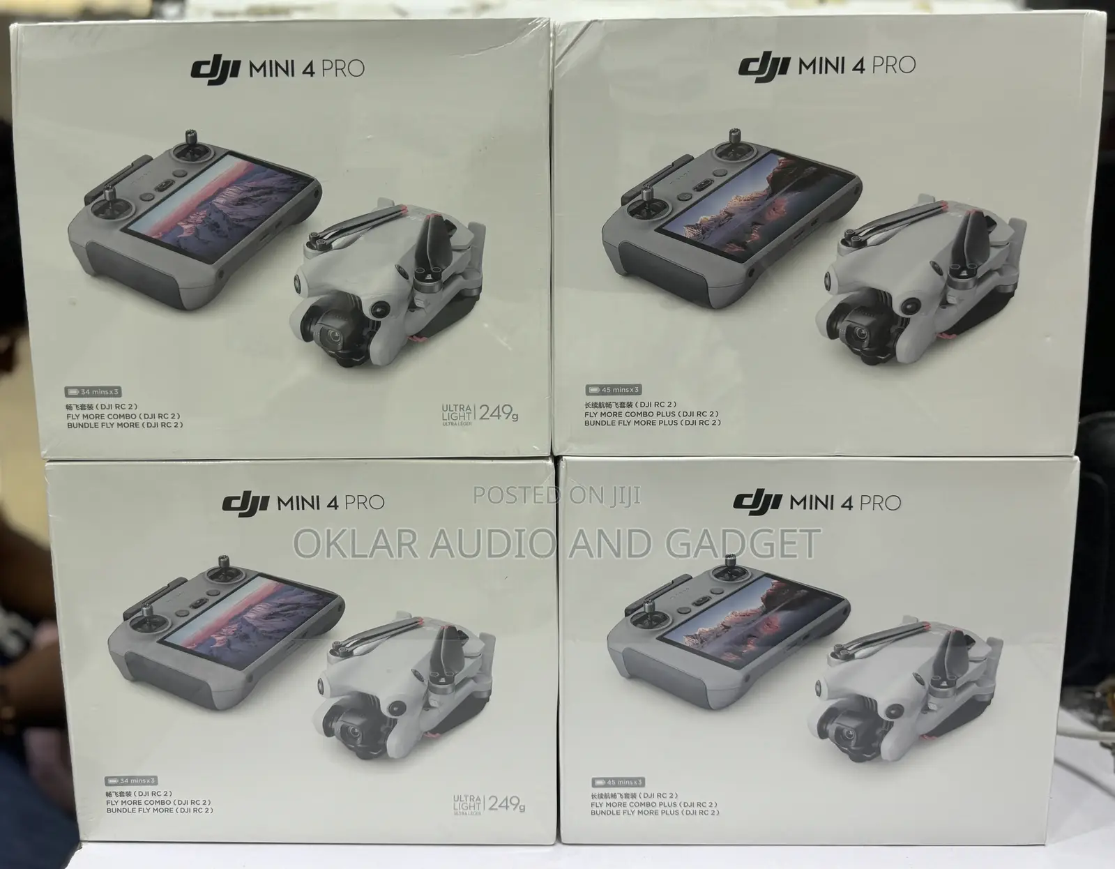 Dji Mini 4 Pro Flymore Combo Plus With Rc2 Screen