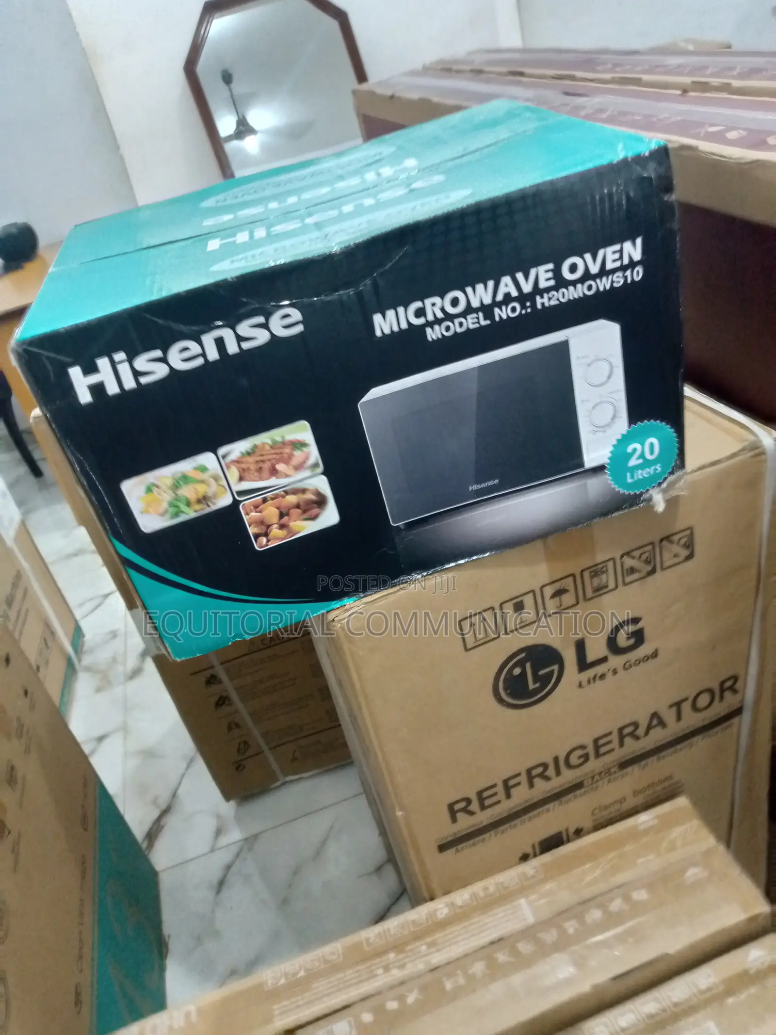 Hisense 2022 Model 20L Microwave Oven - H20MOWS10