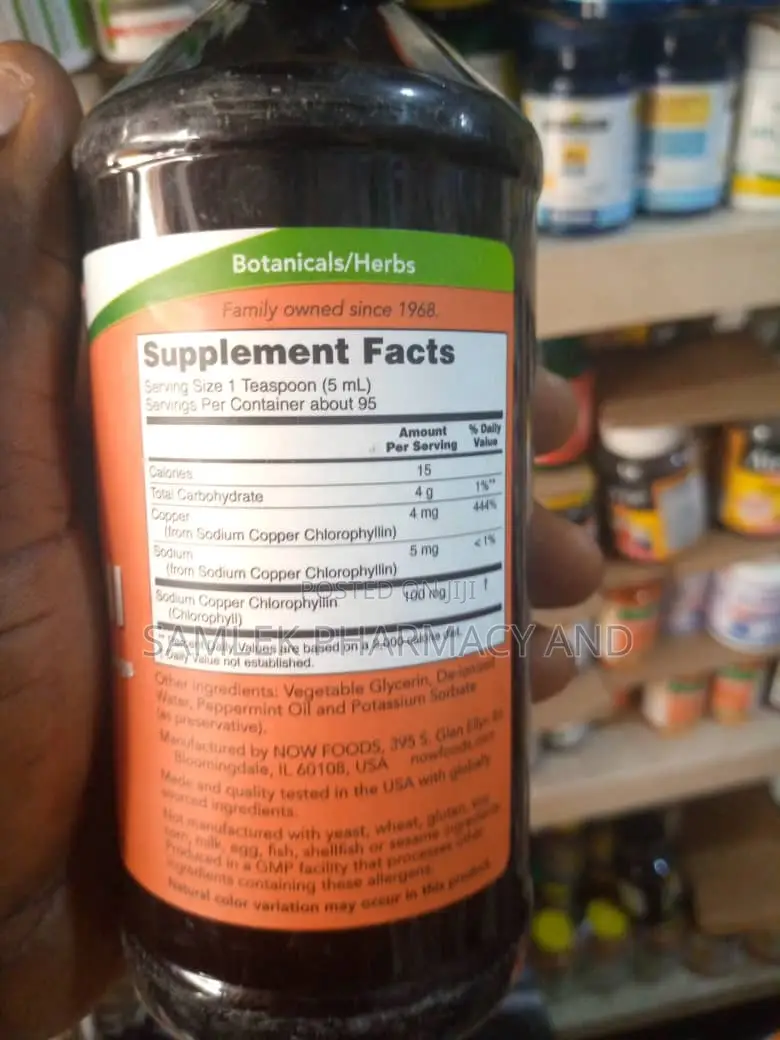Now Liquid Chlorophyll,Super Concentrated Deodorizer
