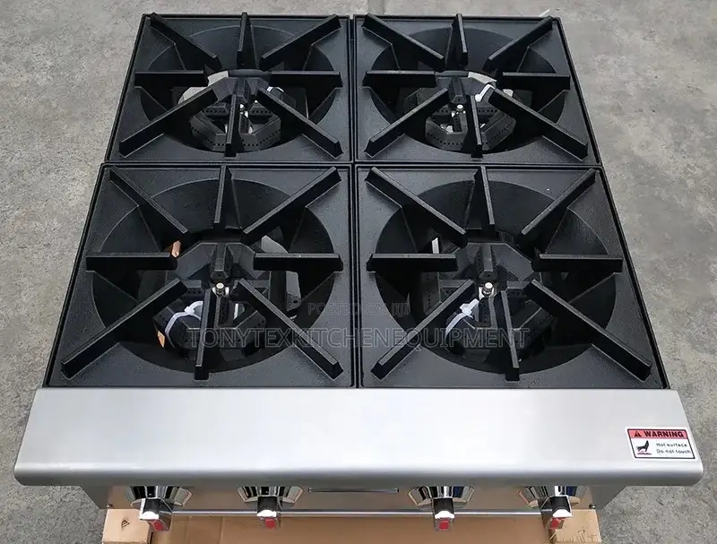Commercial Kitchen Equipment 4burner Gas Cooker Stove