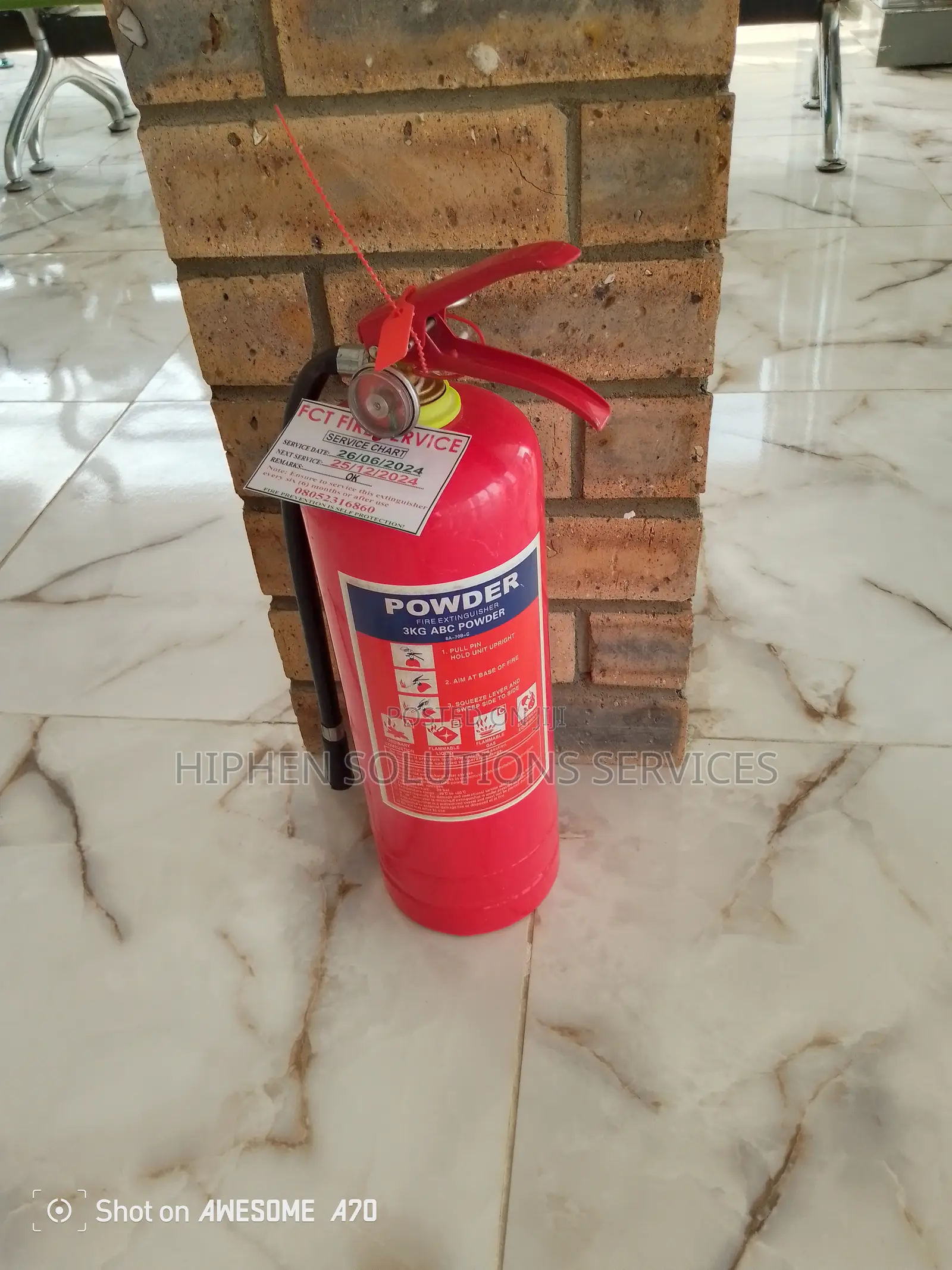 Home Safety Fire Extinguisher
