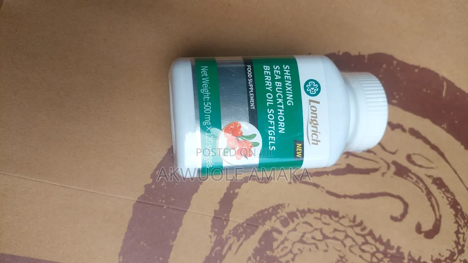 New Longrich Shexing Sea Buckthon Berryoil Softgels
