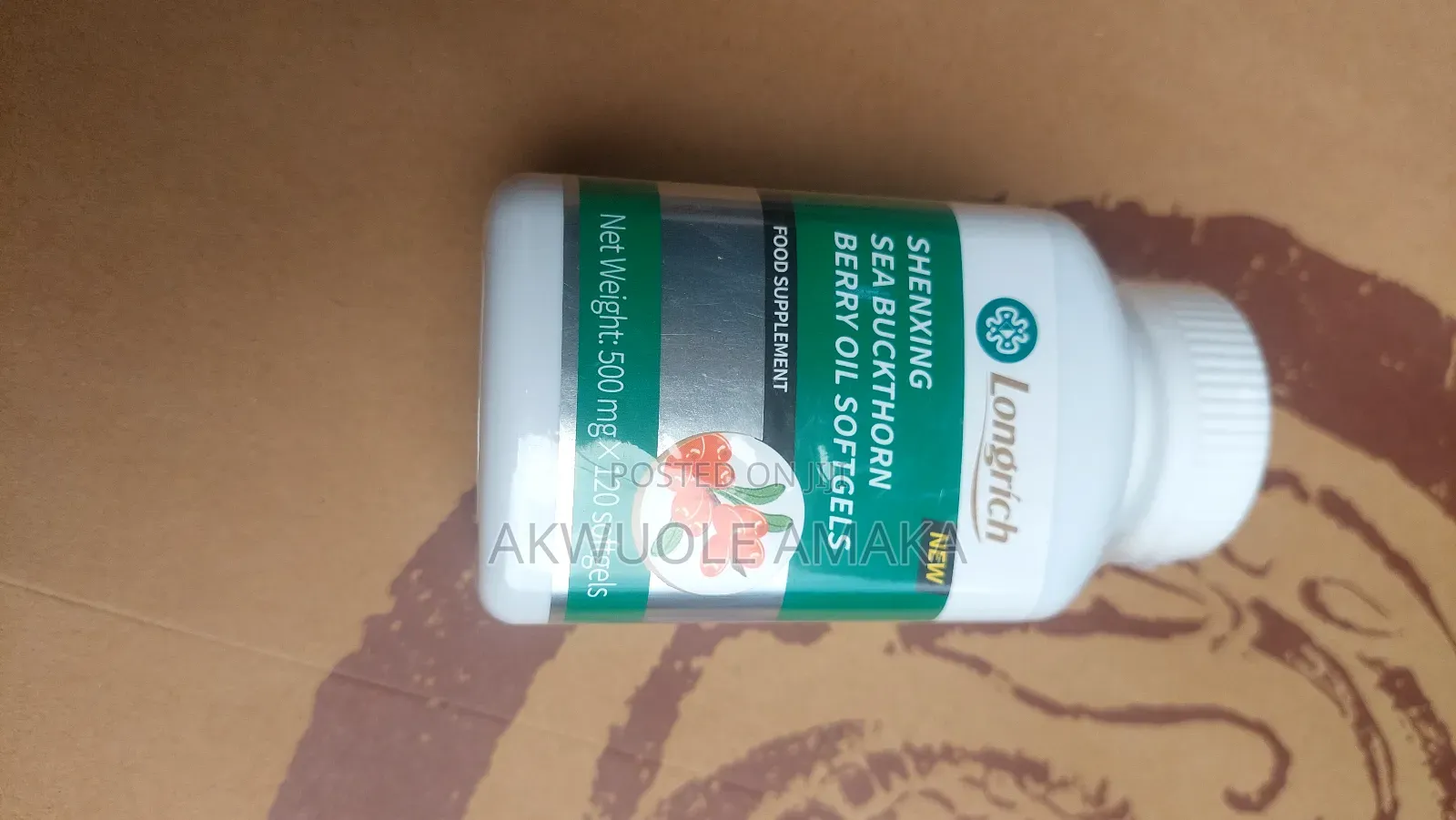 New Longrich Shexing Sea Buckthon Berryoil Softgels