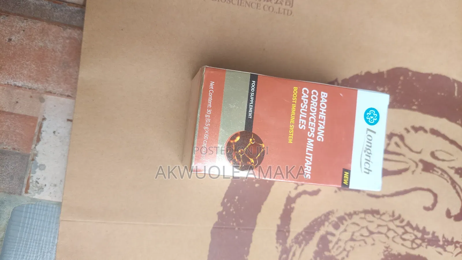 New Longrich Baohetang Cordyceps Militaris Capsules
