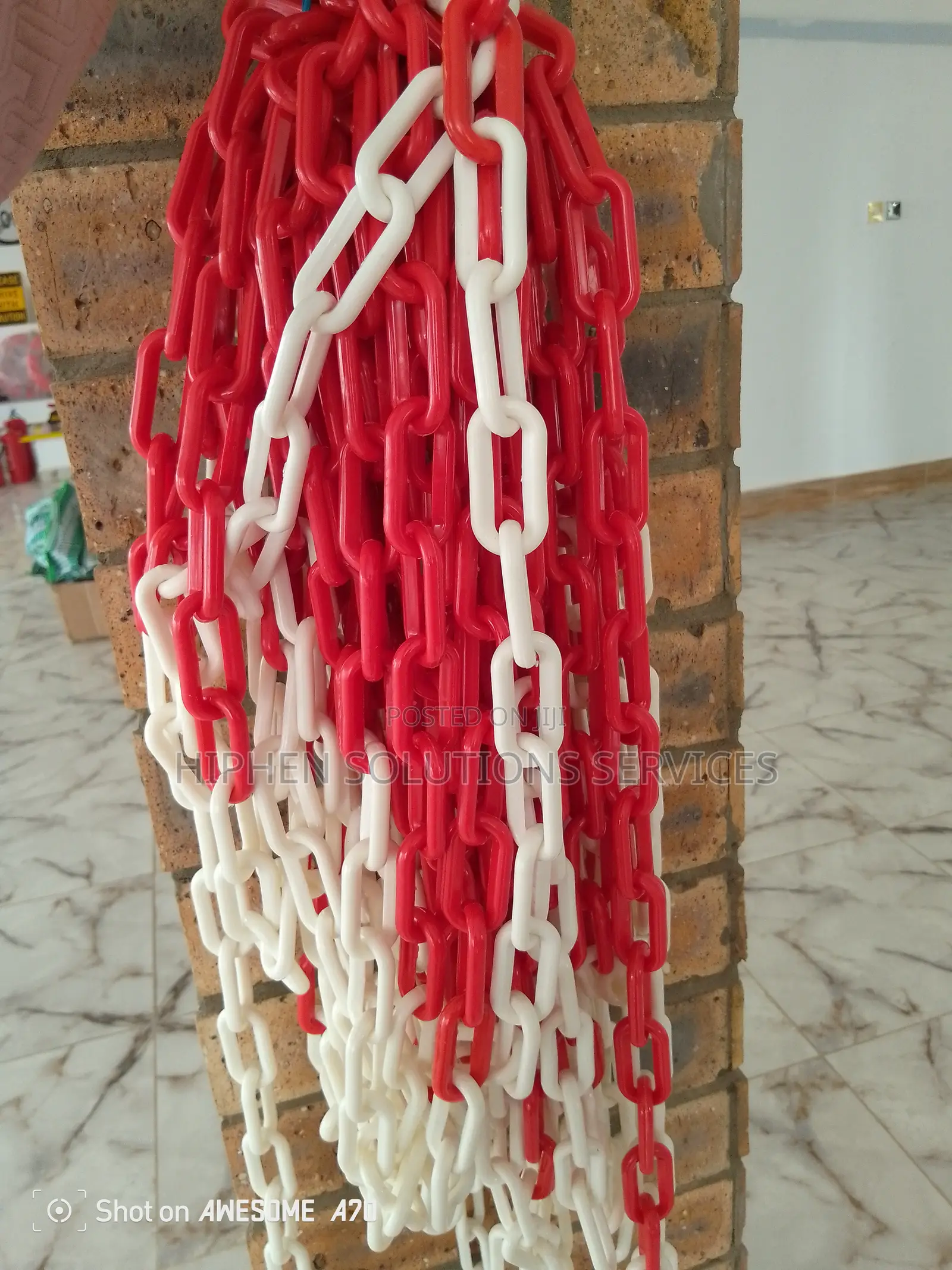 Plastic Chain Safety Barrier