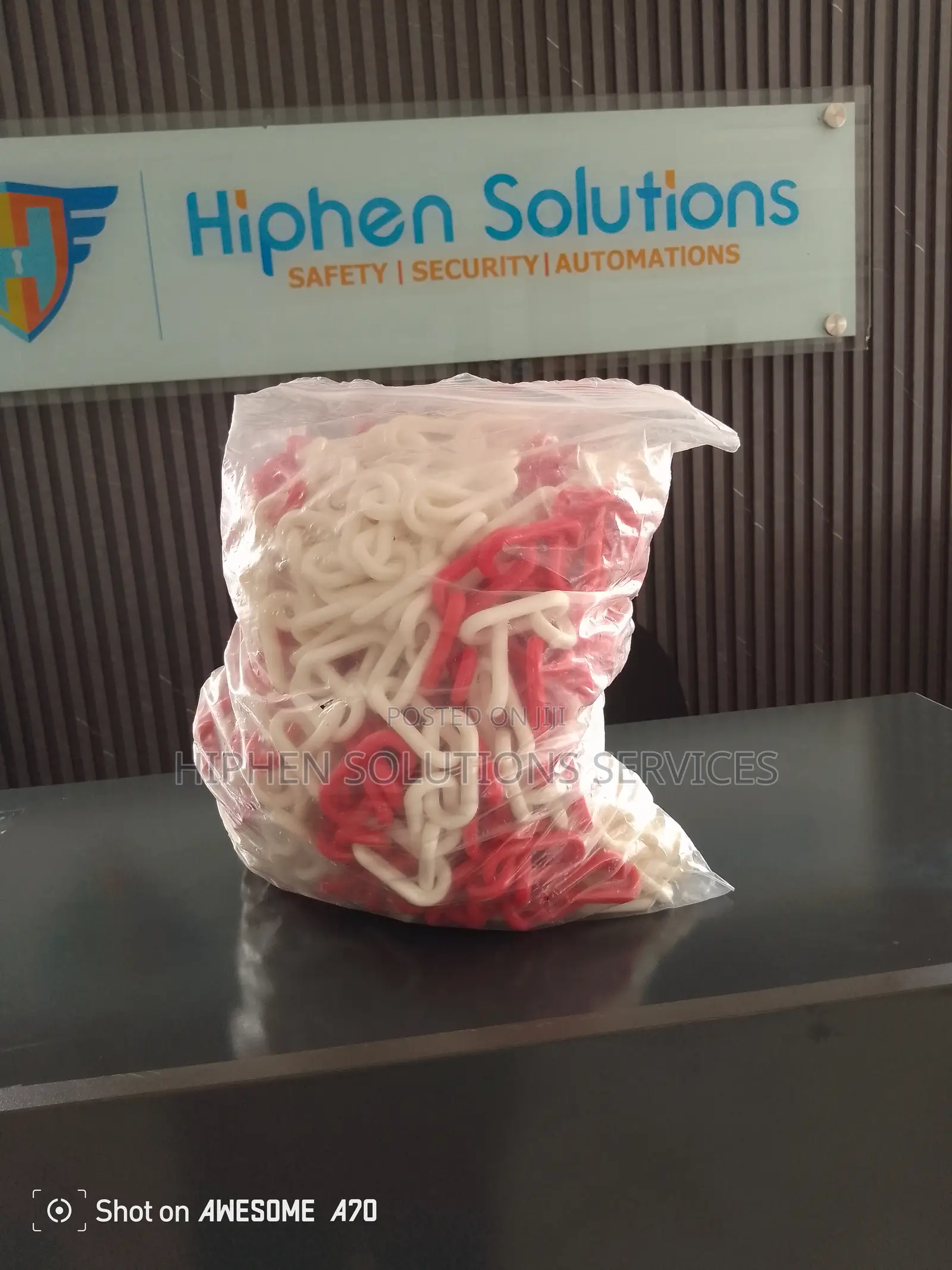 Plastic Chain Safety Barrier
