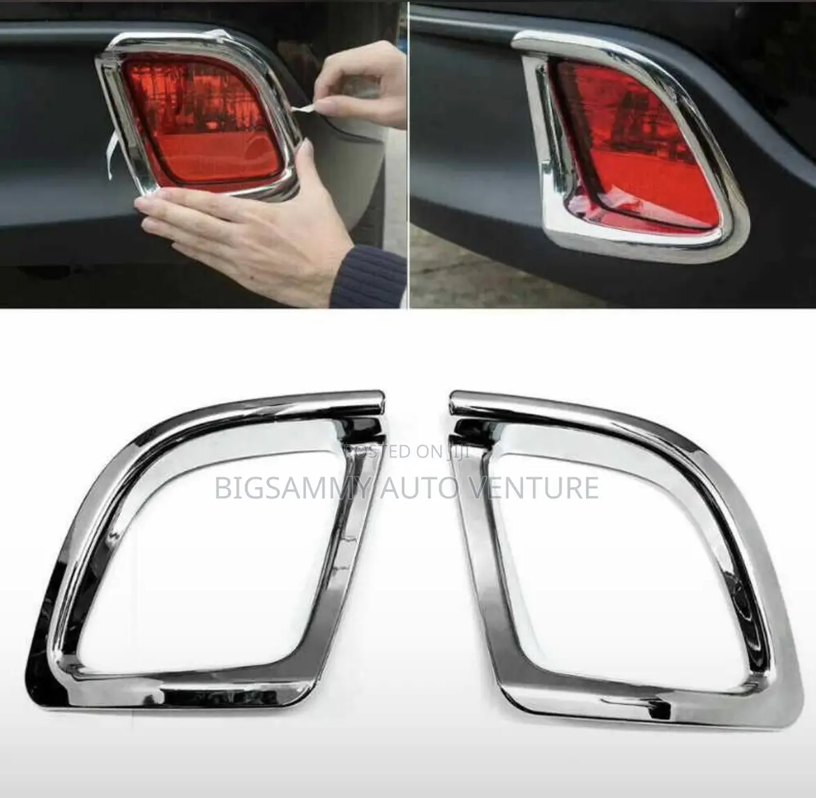Toyota Highlander 2014 / 2017 Reflector Chrome
