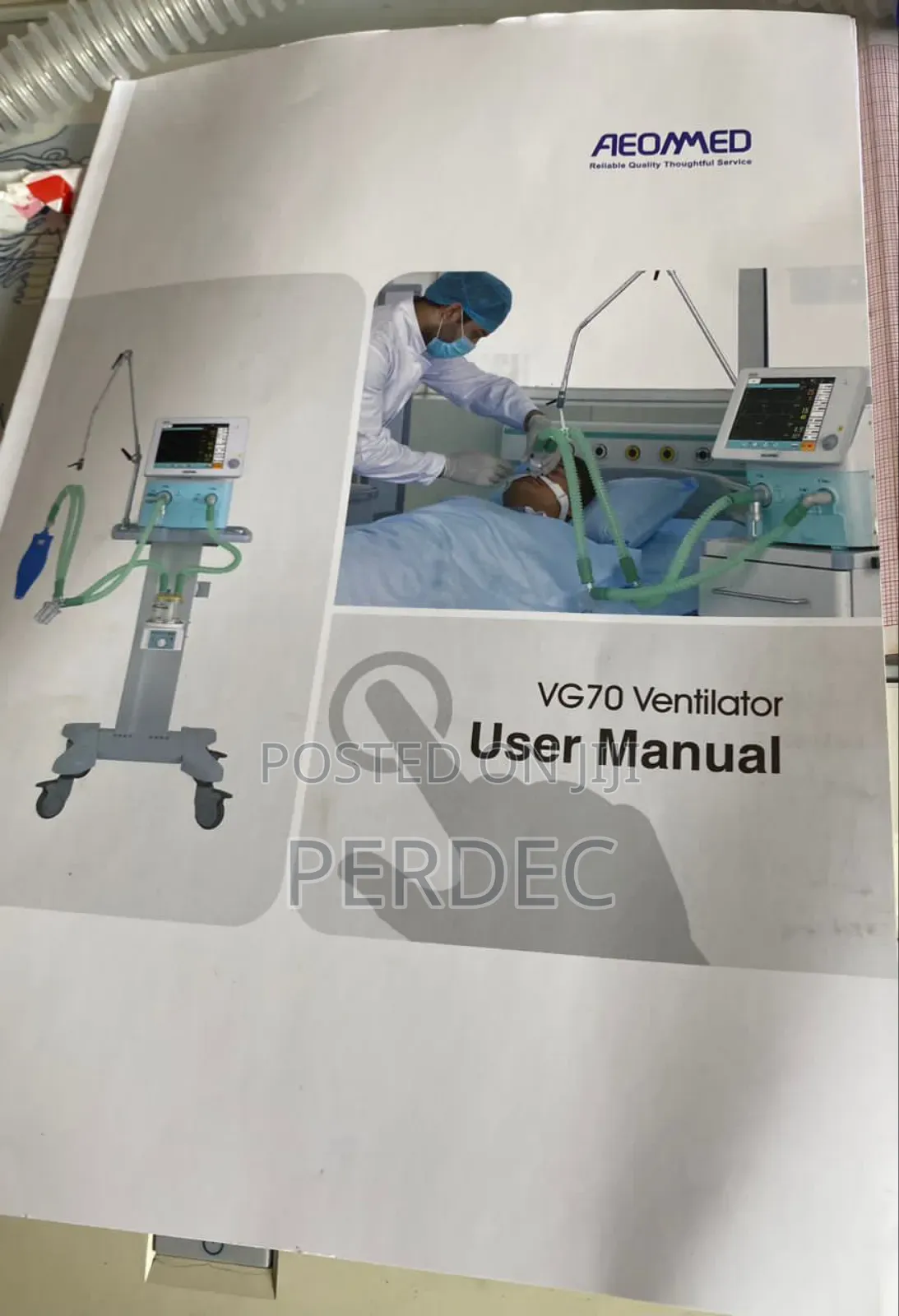 Aeonmed VG70 ICU Ventilator