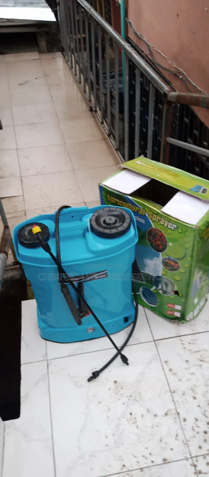 Solar Rechargeable 20 L Knapsack Sprayer