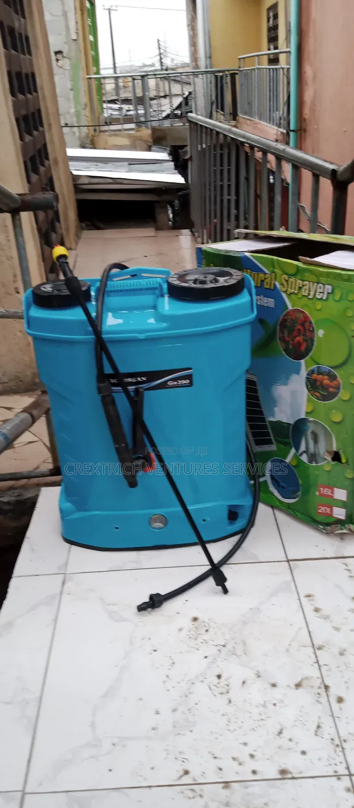Solar Rechargeable 20 L Knapsack Sprayer