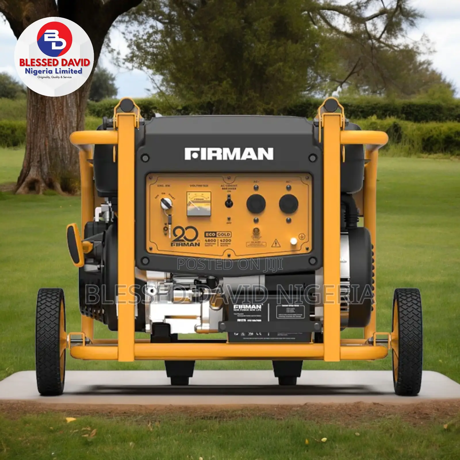Firman Eco Gold Eg20, 5.2kva (4.2kw) Key Starter Generator