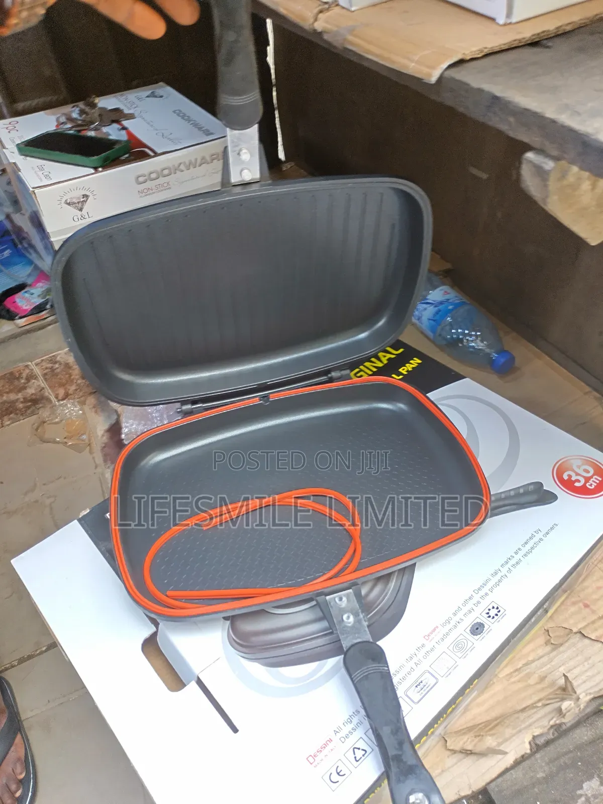Original Double Die Cast Grill Pan 32cm