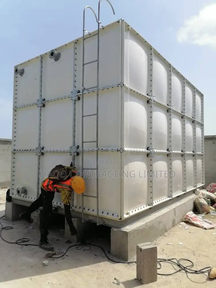 20ft Water Stanchion With 40,000 LTRS Water Storage Tank