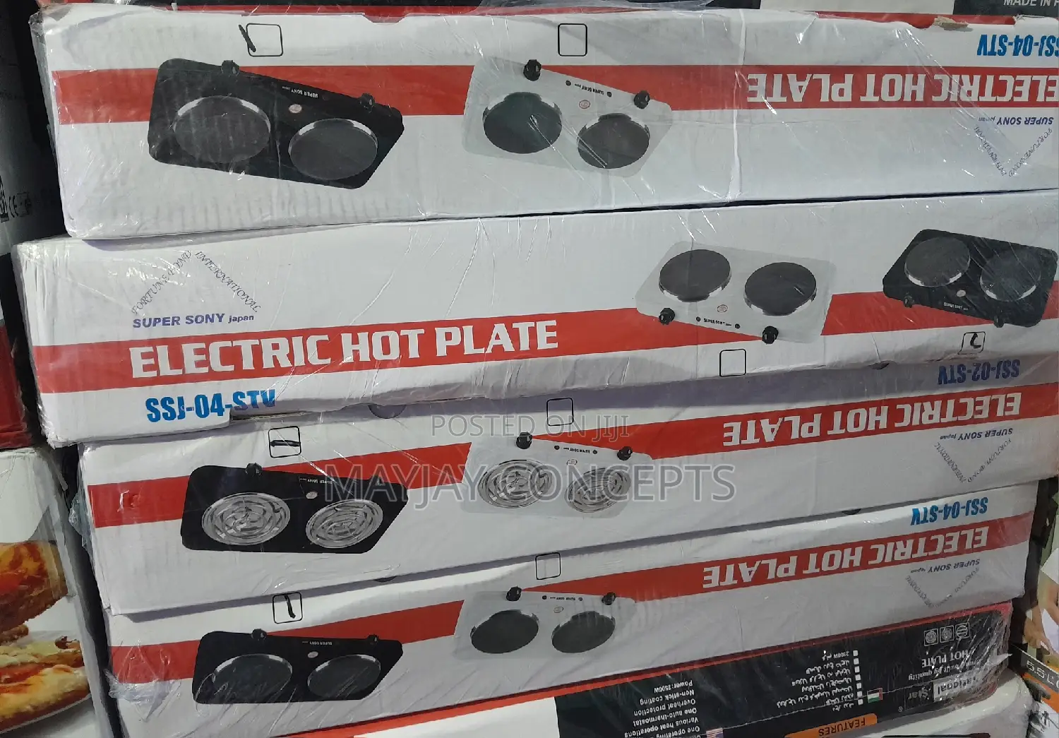 Supersony Double Electric Hotplate/Cooker