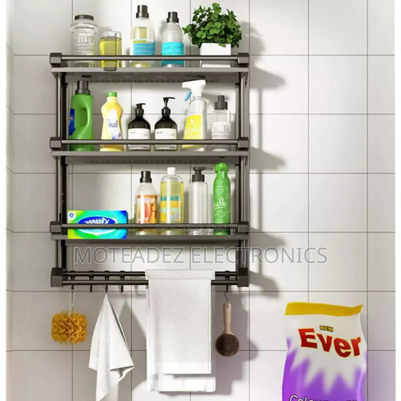 3, 2 1 Layer Aluminium Multipurpose Wall Mounted Hanger/Rack