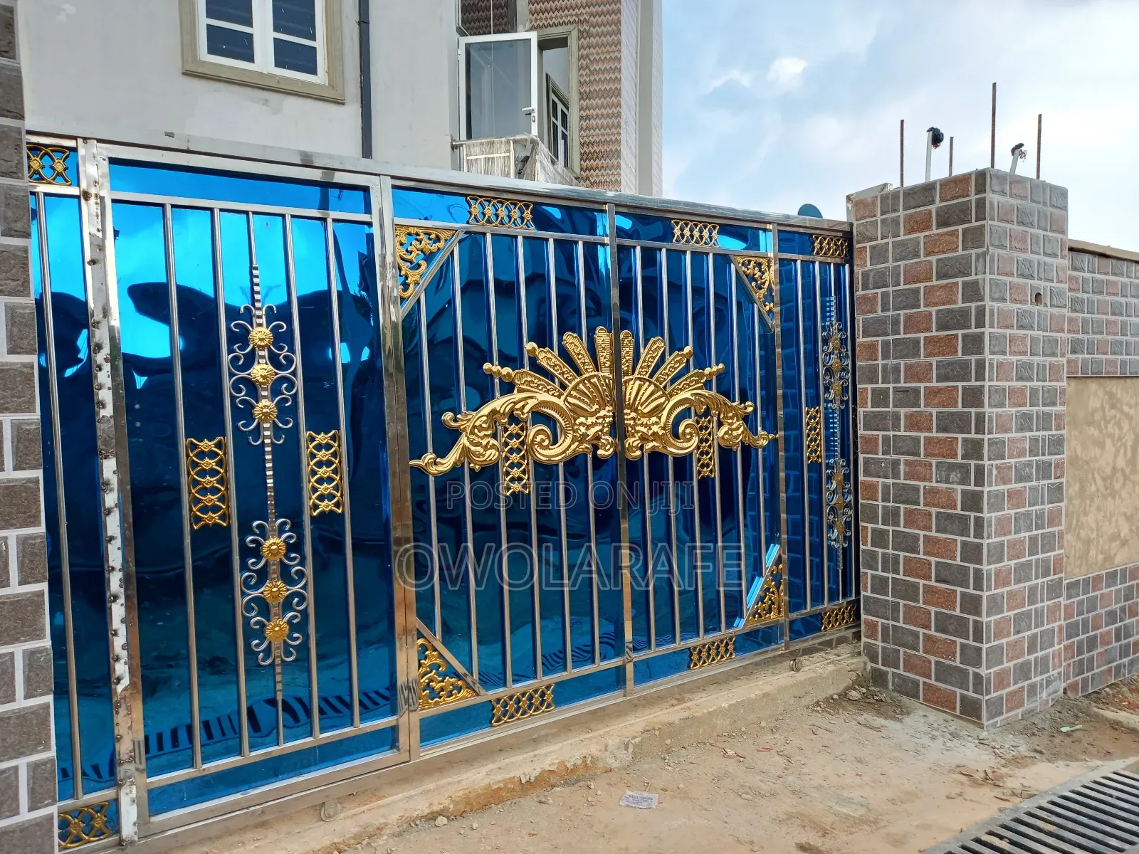 Stainless Steel Gates Gold