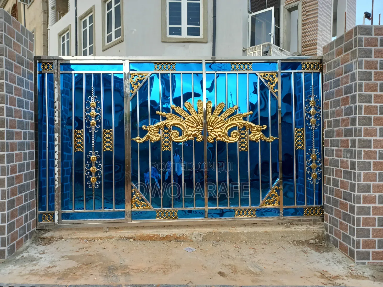 Stainless Steel Gates Gold