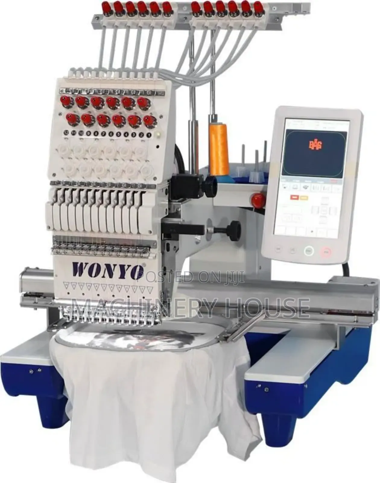 1 Head 12 Needles Embroidery Machine