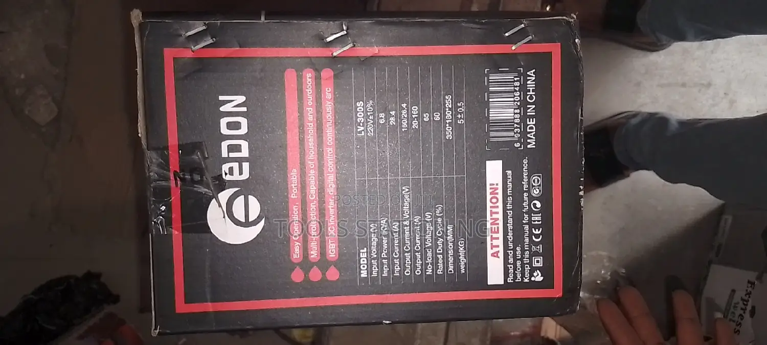 EDON MMA300 Mini Inverter Welding Machine.