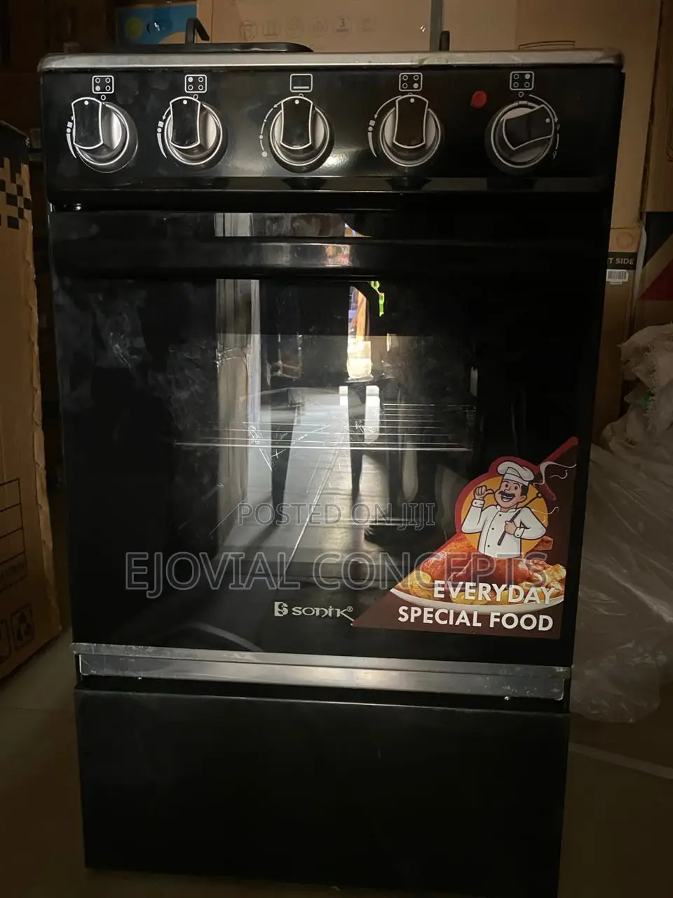 Sonik 3gas 1electric Gas Cooker