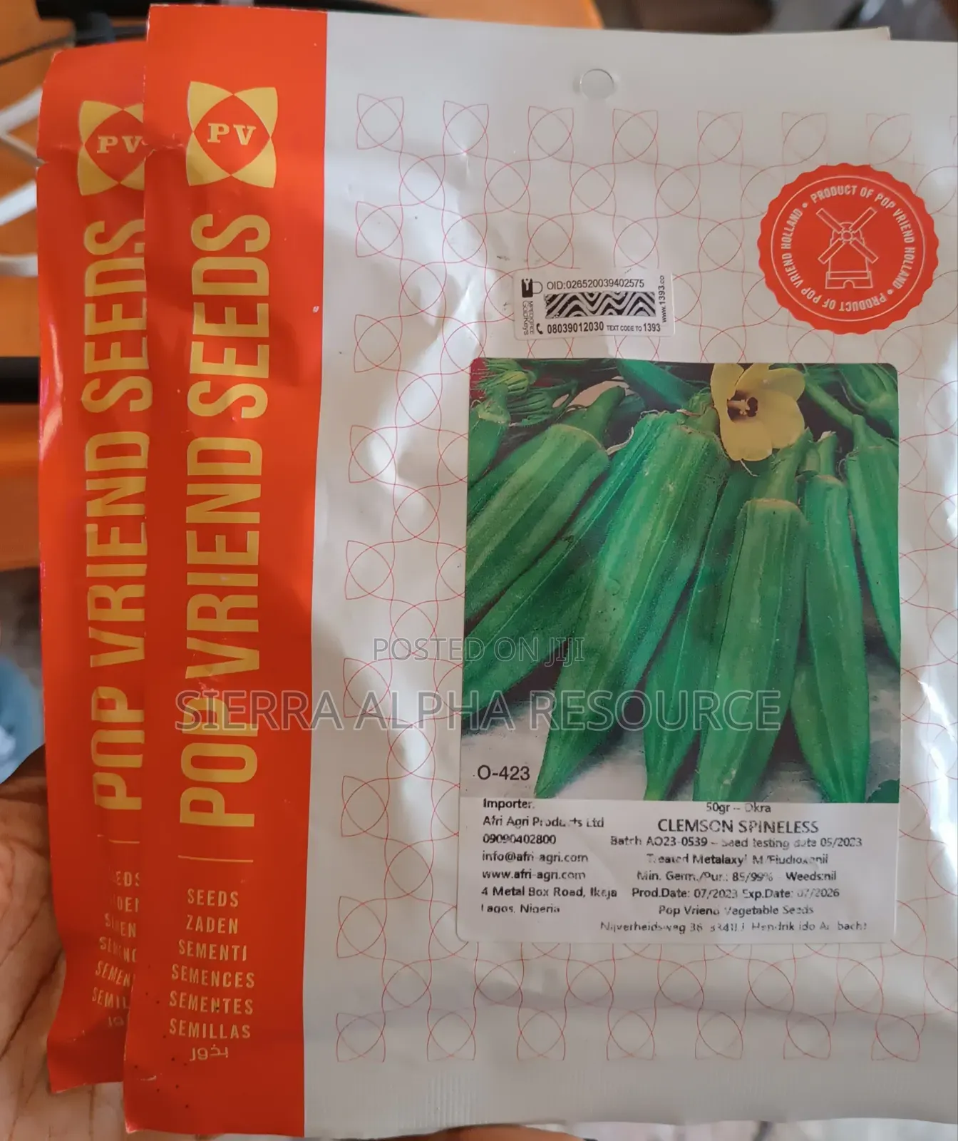 Okra Seeds