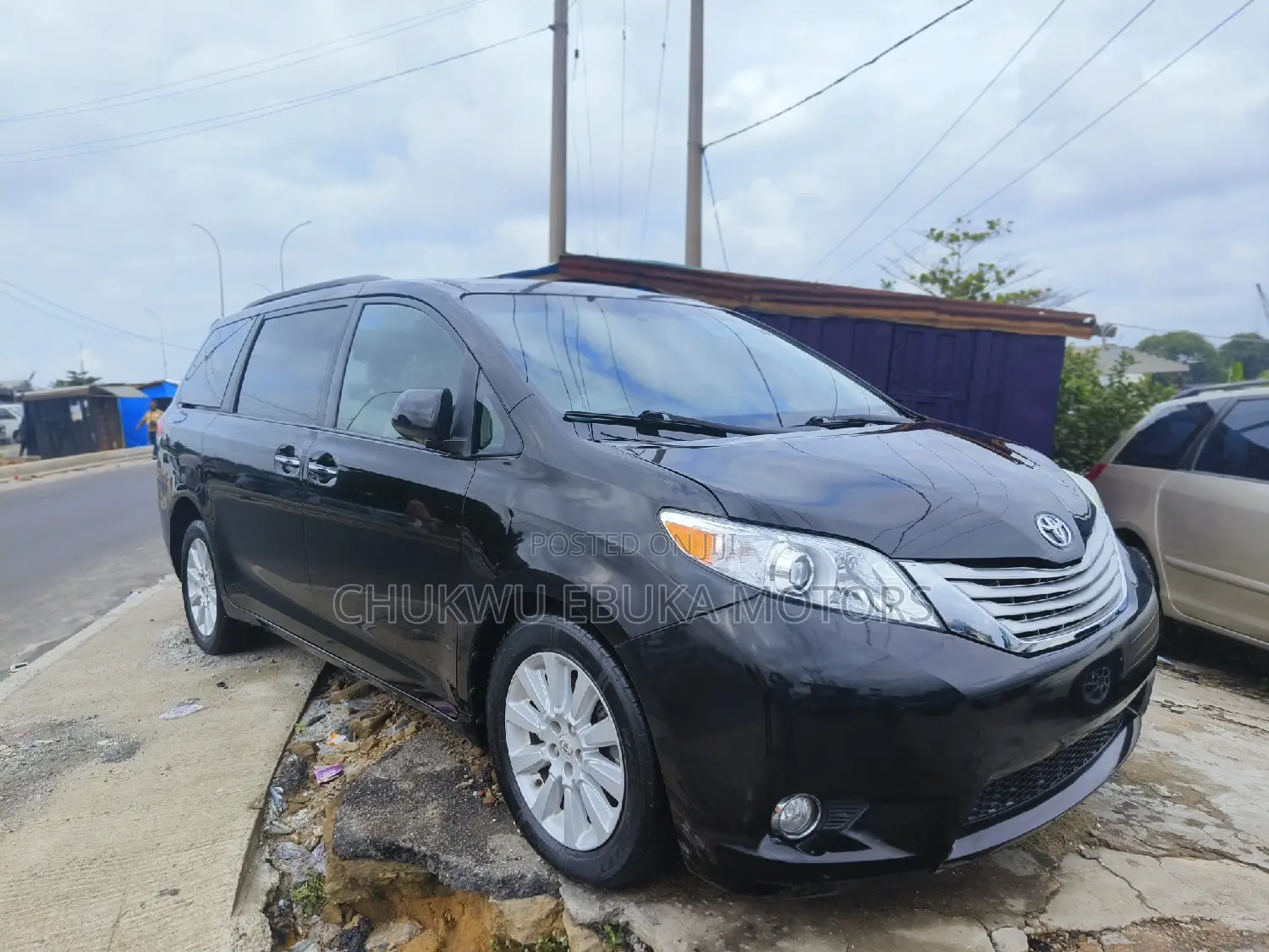Toyota Sienna Limited 7 Passenger 2012 Black