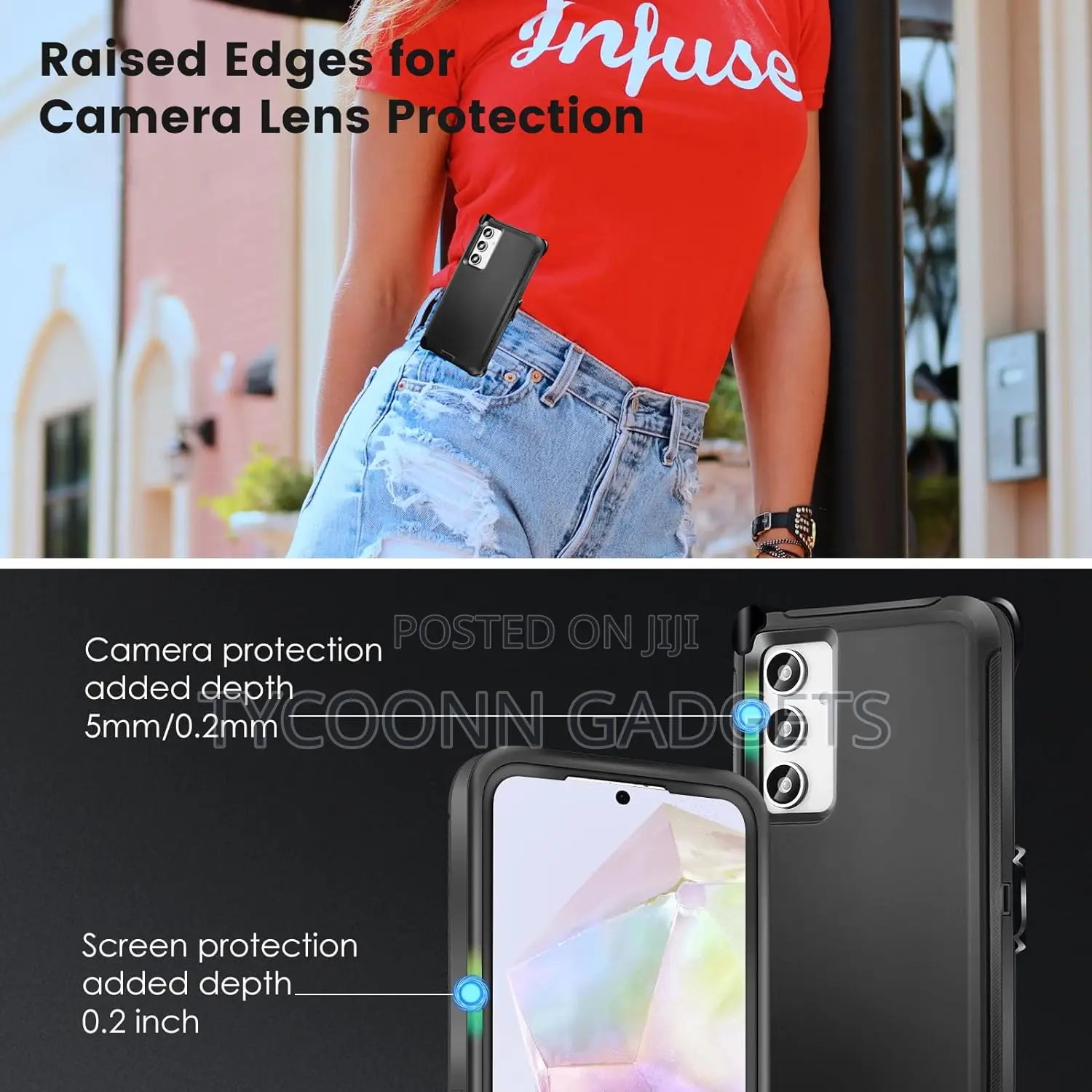 For Samsung Galaxy A35 (6.6"), Heavy Duty Drop Protection