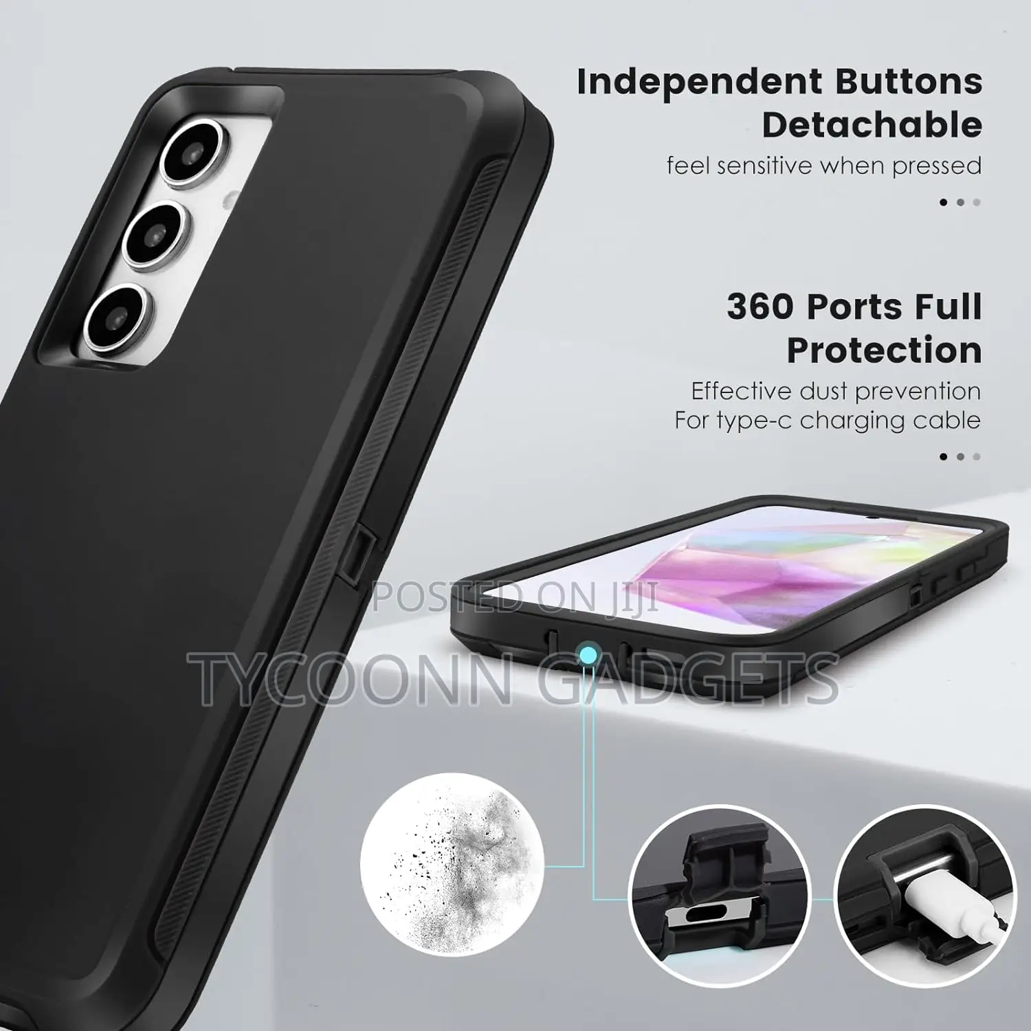 For Samsung Galaxy A35 (6.6"), Heavy Duty Drop Protection