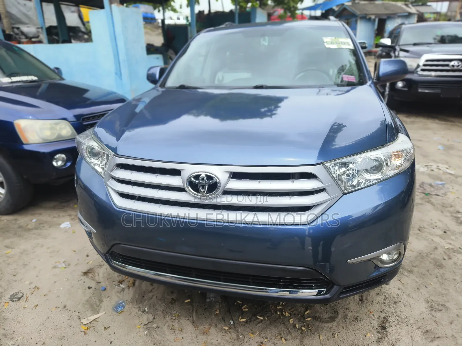 Toyota Highlander Limited 3.5L 2WD 2013 Blue