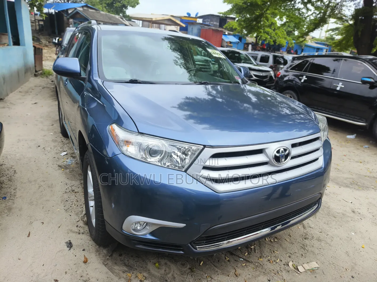 Toyota Highlander Limited 3.5L 2WD 2013 Blue