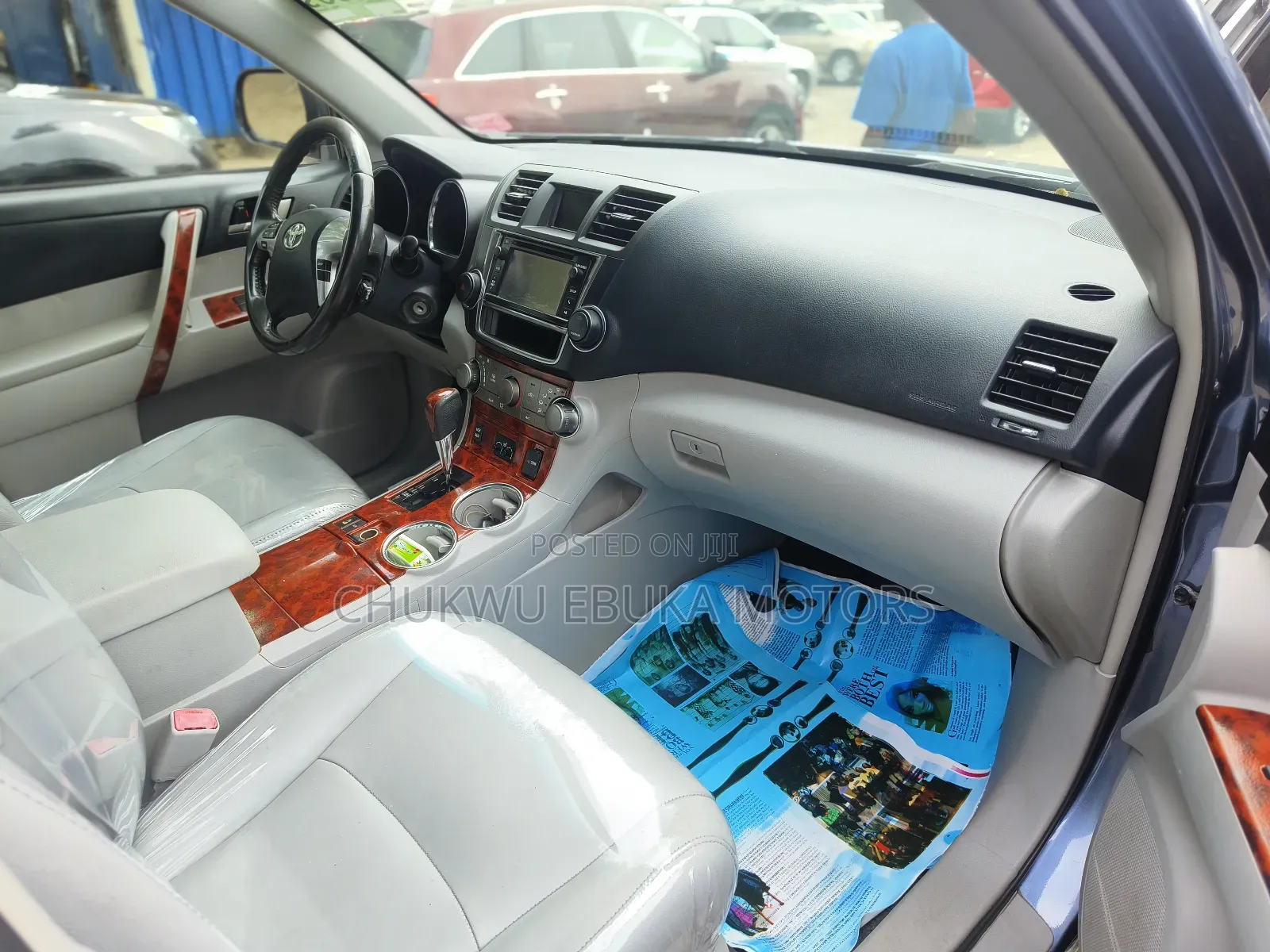 Toyota Highlander Limited 3.5L 2WD 2013 Blue