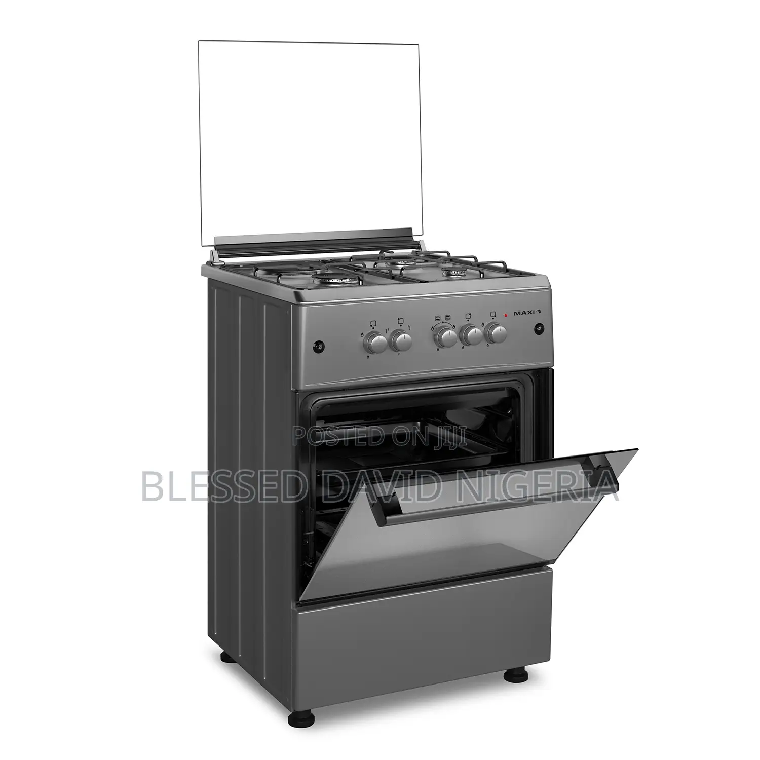 Maxi 60*60 (3+1) Burner Gas Cooker INOX
