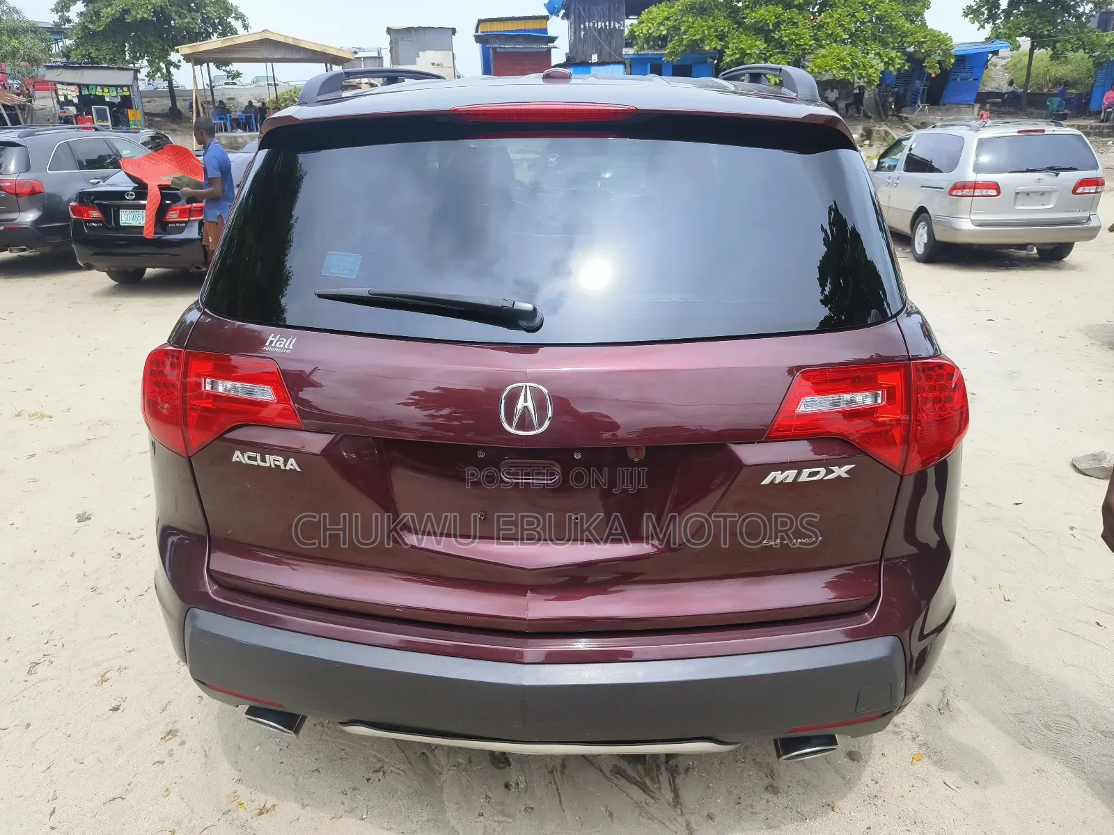 Acura MDX Technology Package AWD (3.7 6cyl 5A) 2008 Red