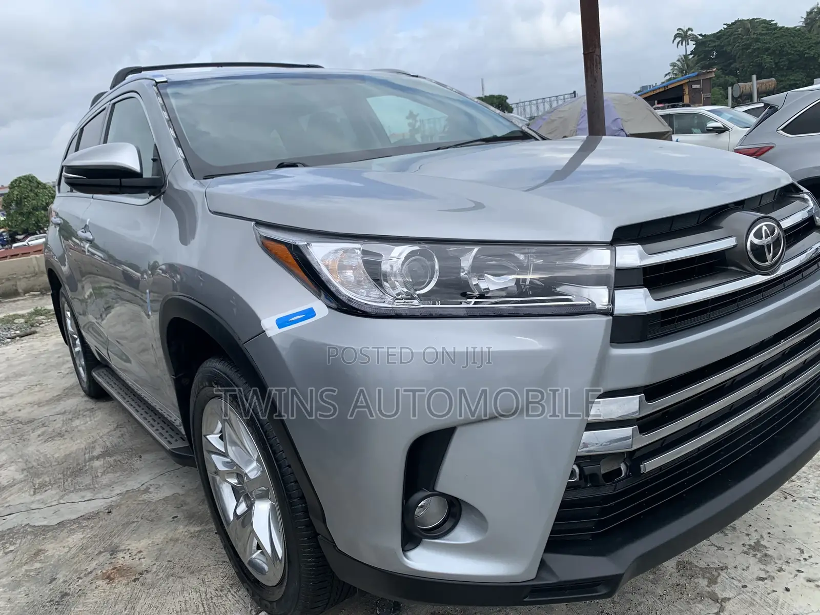 Toyota Highlander Limited V6 4x4 (3.5L 6cyl 6A) 2016 Silver