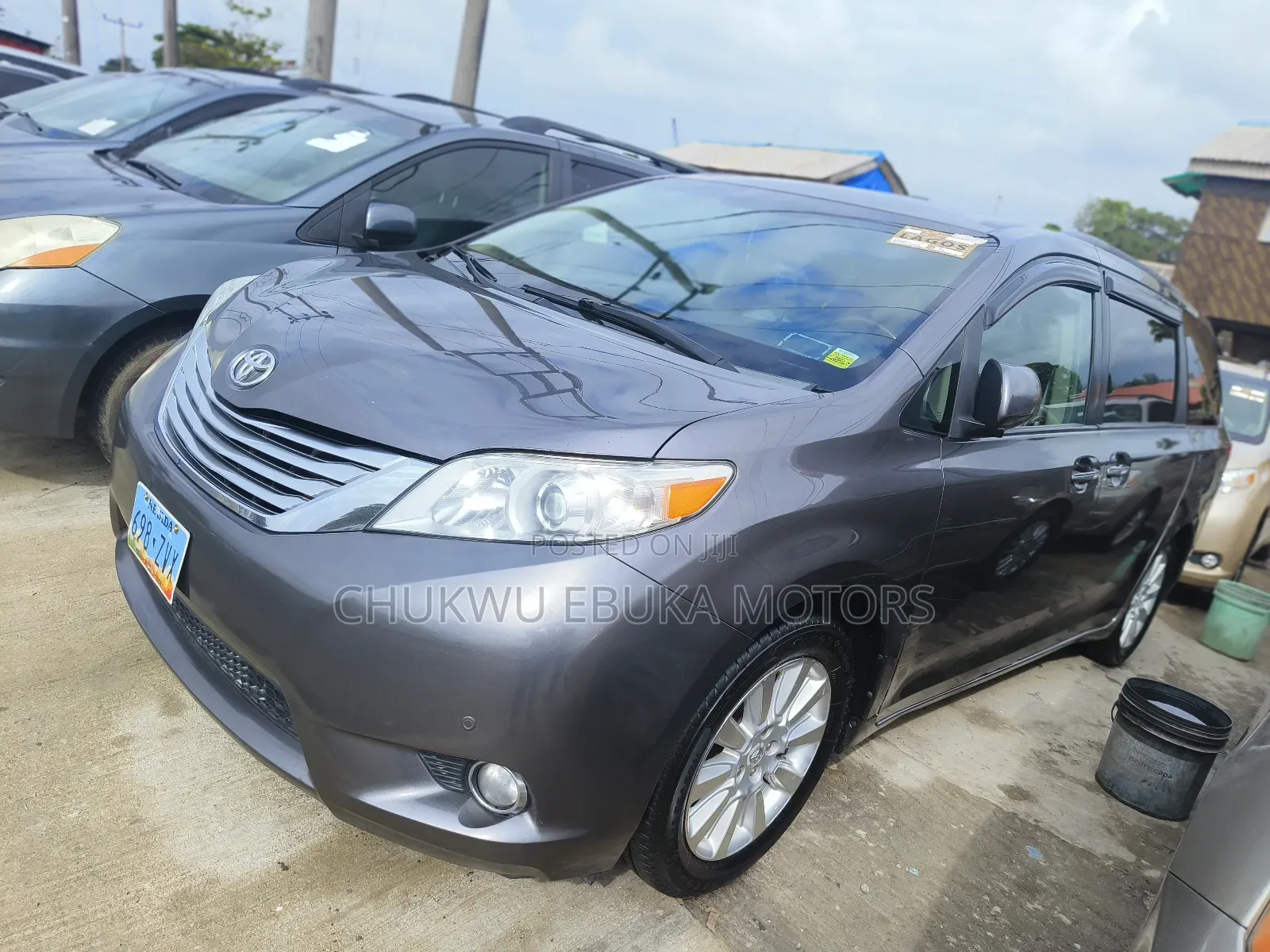 Toyota Sienna Limited 7 Passenger 2012 Gray