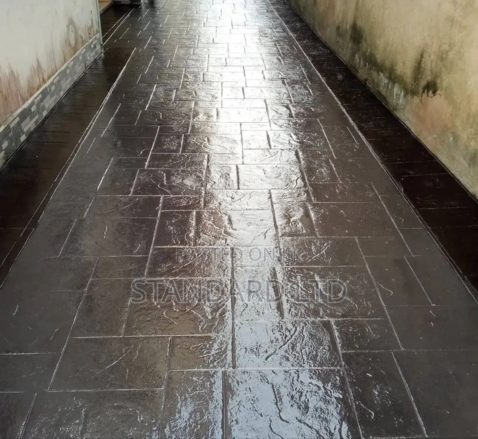 Exterior STAMPING Concrete Floor