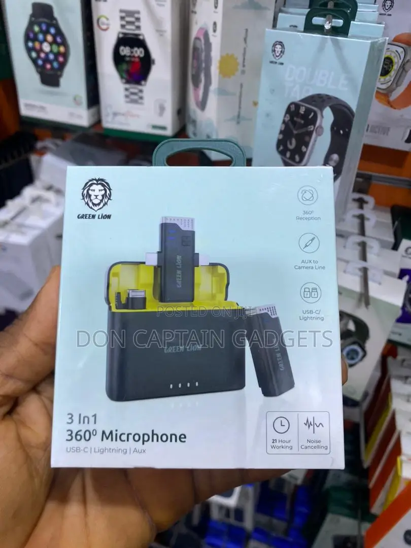 Green Lion 3in1 360° Microphone
