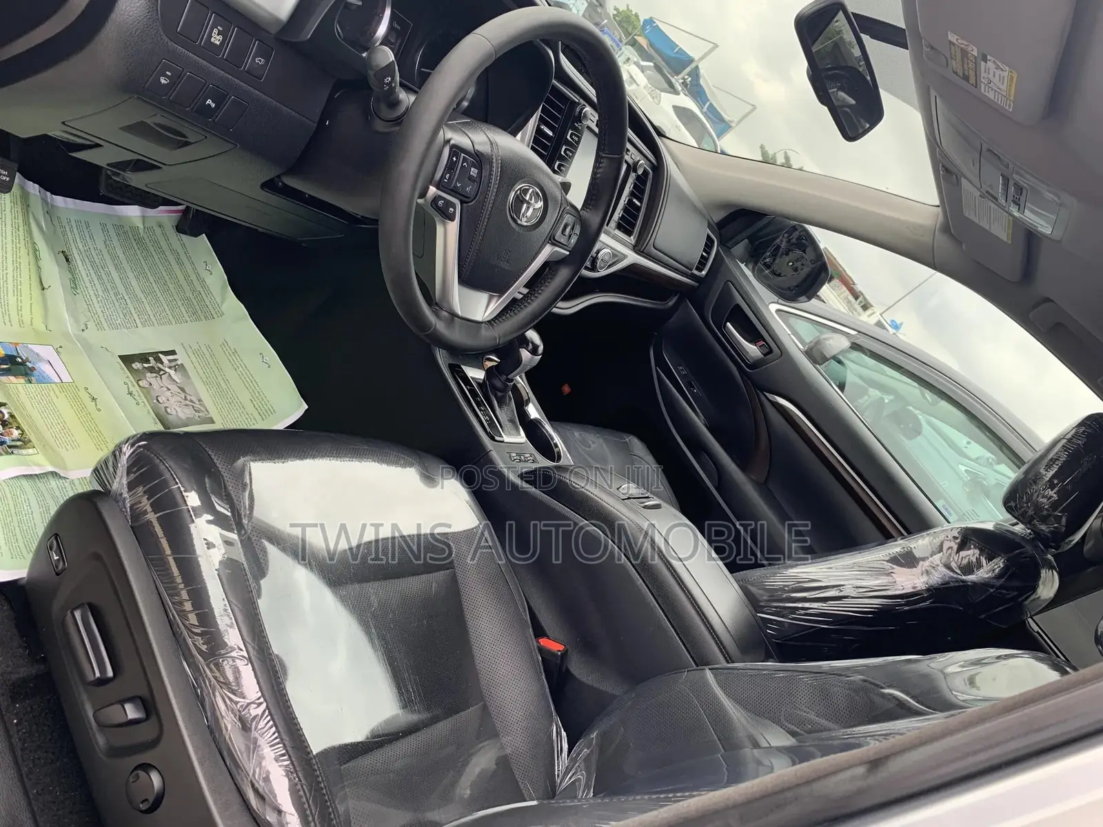 Toyota Highlander Limited V6 4x4 (3.5L 6cyl 6A) 2016 Silver